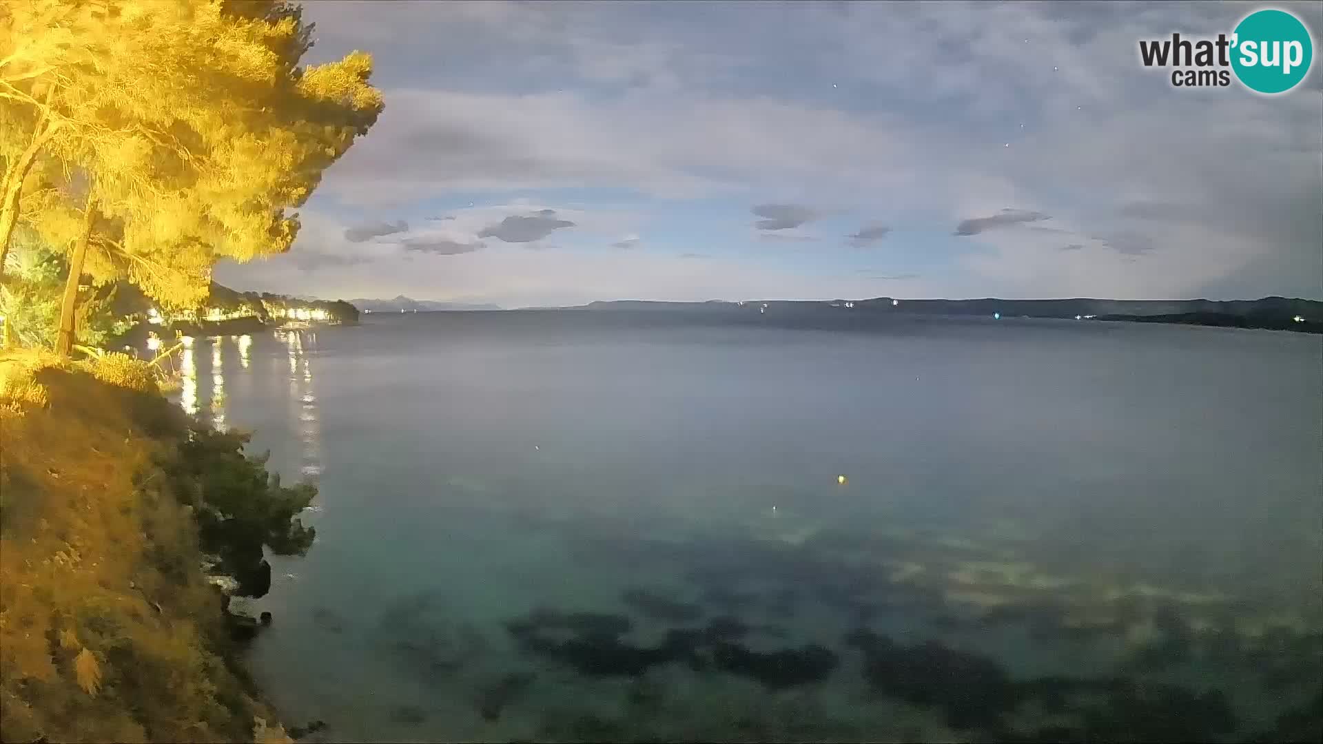 Webcam Potočine Beach Bol – Live View of Borak Beach, Brač Island