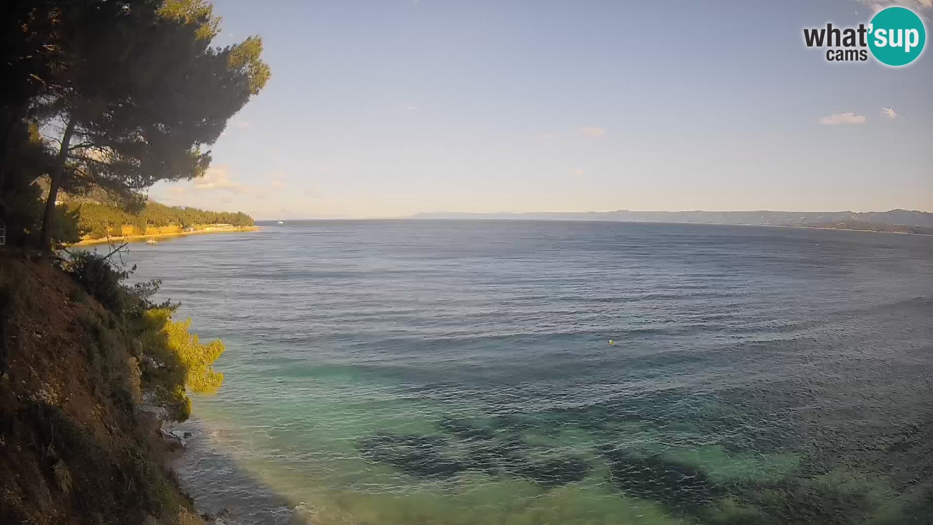 Webcam Strand Potočine Bol – Liveblick auf Borak Beach, Insel Brač