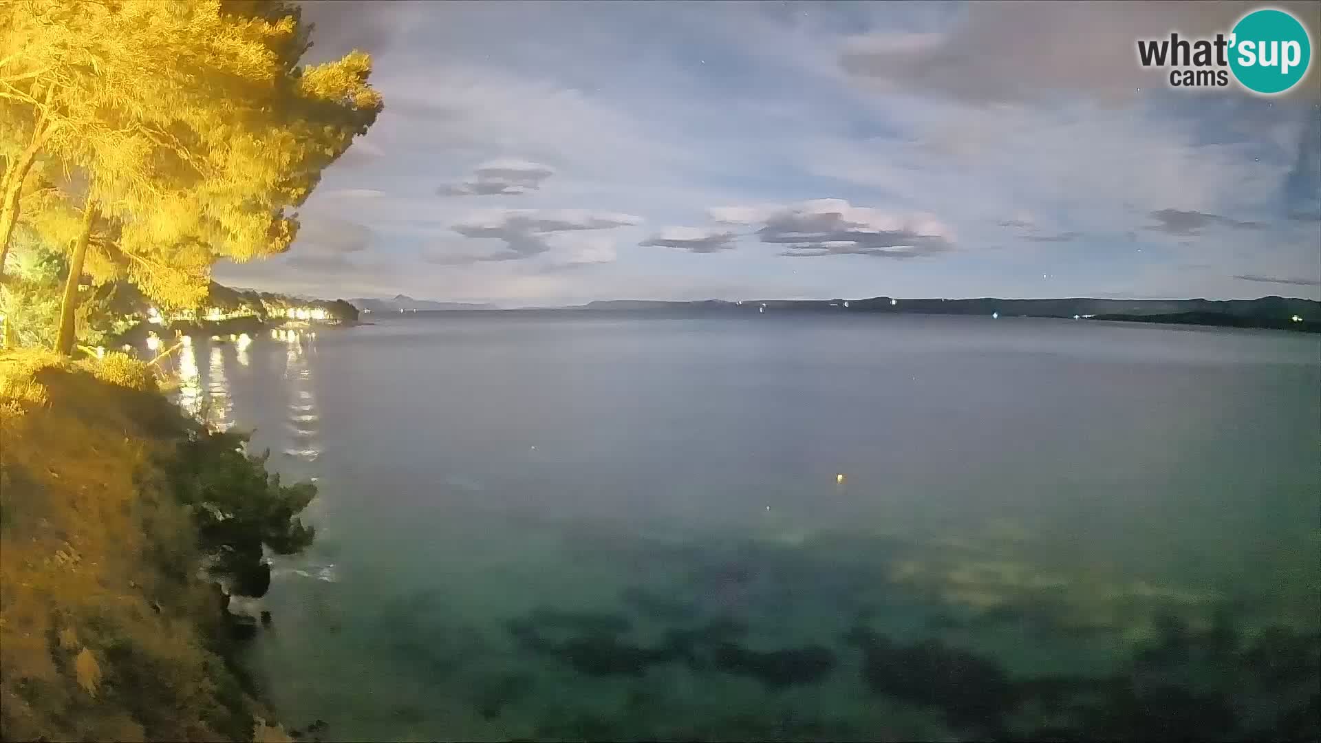 Webcam Playa Potočine Bol – Vista en vivo de Borak Beach, Isla de Brač
