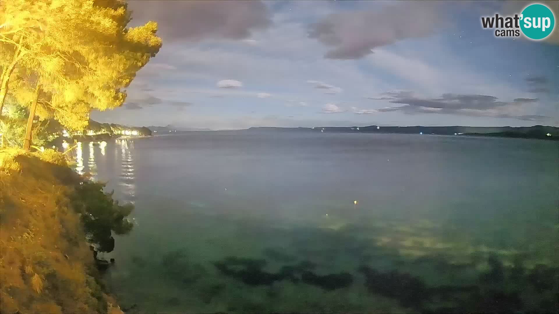 Webcam Potočine Beach Bol – Live View of Borak Beach, Brač Island