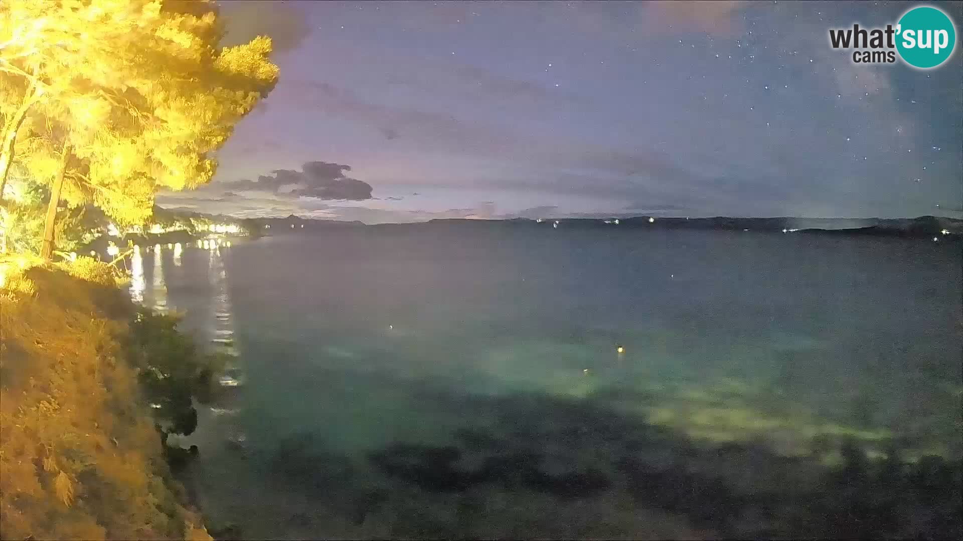 Webcam Playa Potočine Bol – Vista en vivo de Borak Beach, Isla de Brač