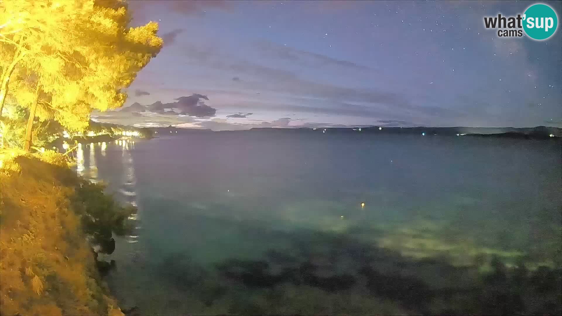 Webcam Potočine Beach Bol – Live View of Borak Beach, Brač Island