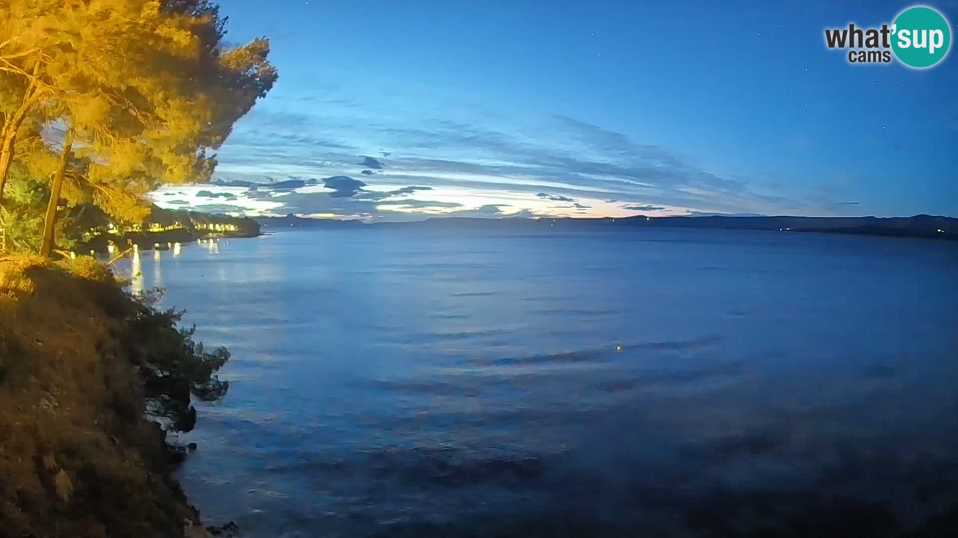 Webcam plage Potočine Bol – Vue en direct sur Borak Beach, île de Brač