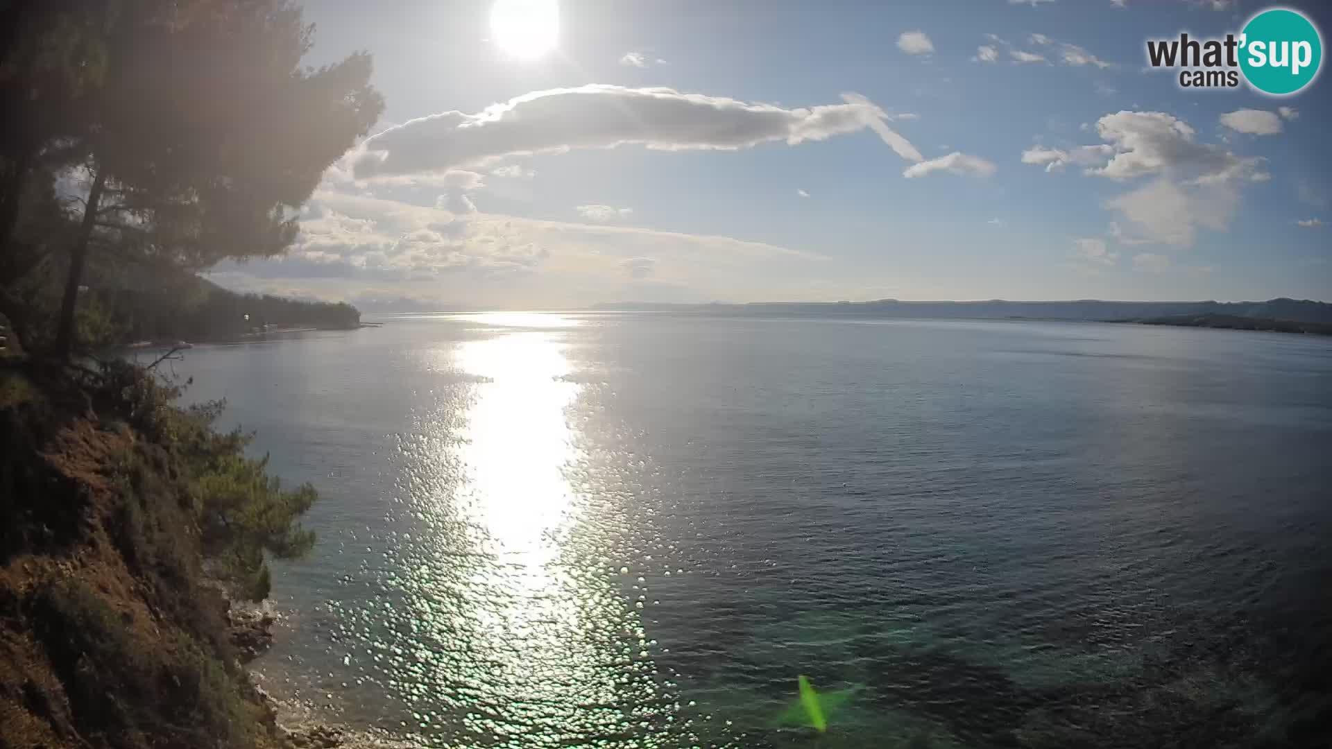 Webcam Strand Potočine Bol – Liveblick auf Borak Beach, Insel Brač
