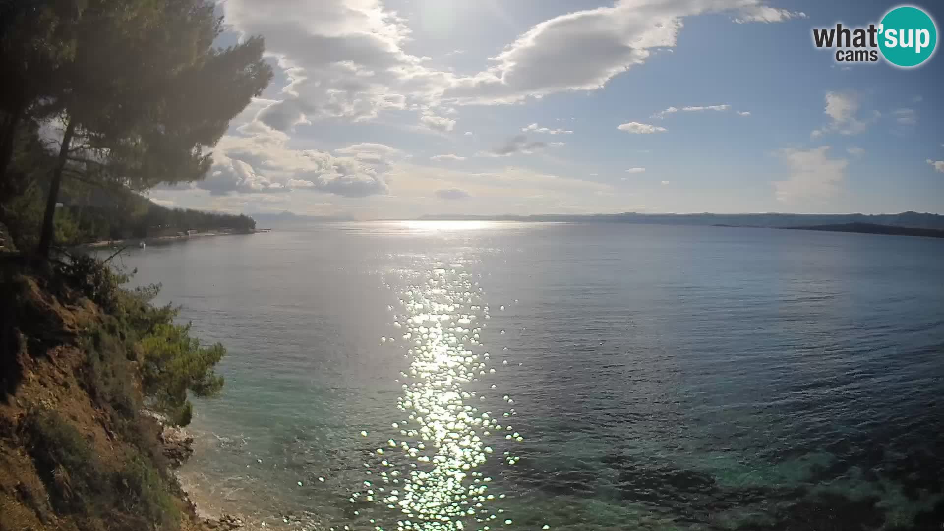 Webcam plage Potočine Bol – Vue en direct sur Borak Beach, île de Brač