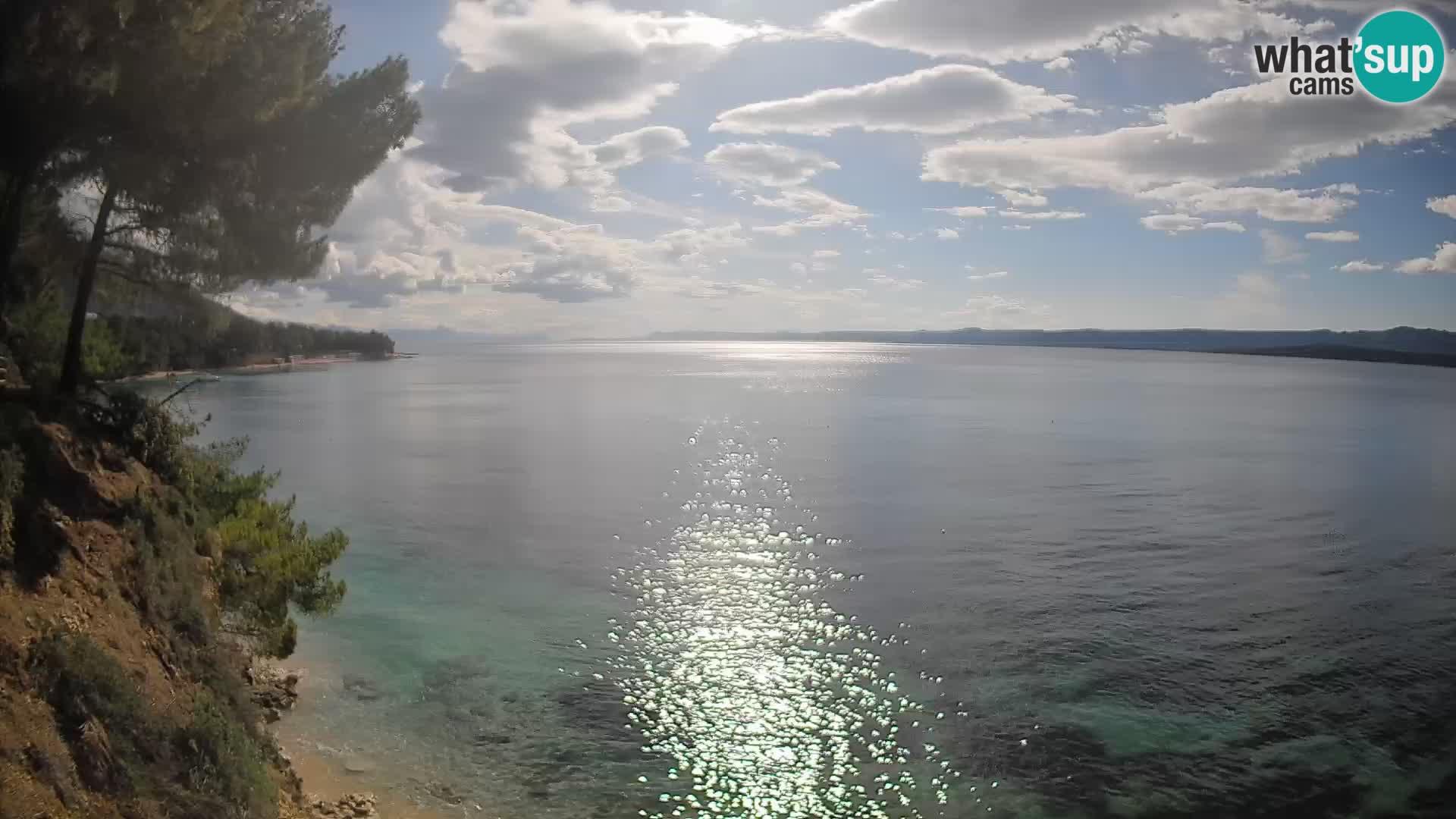 Webcam Strand Potočine Bol – Liveblick auf Borak Beach, Insel Brač