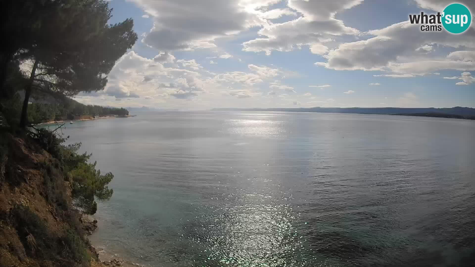 Webcam plage Potočine Bol – Vue en direct sur Borak Beach, île de Brač