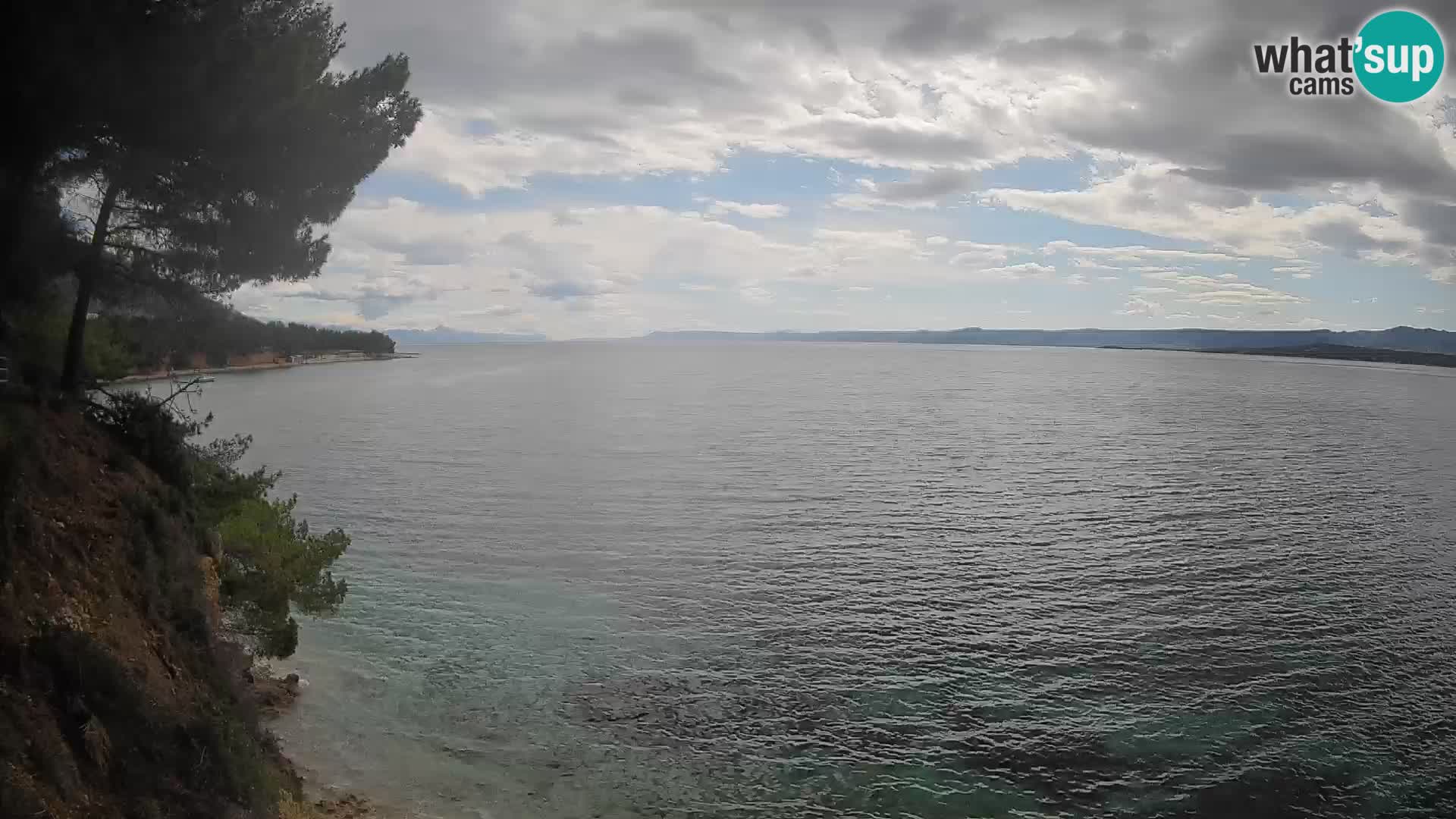 Web kamera Potočine Bol – Pogled uživo na plažu Borak, otok Brač