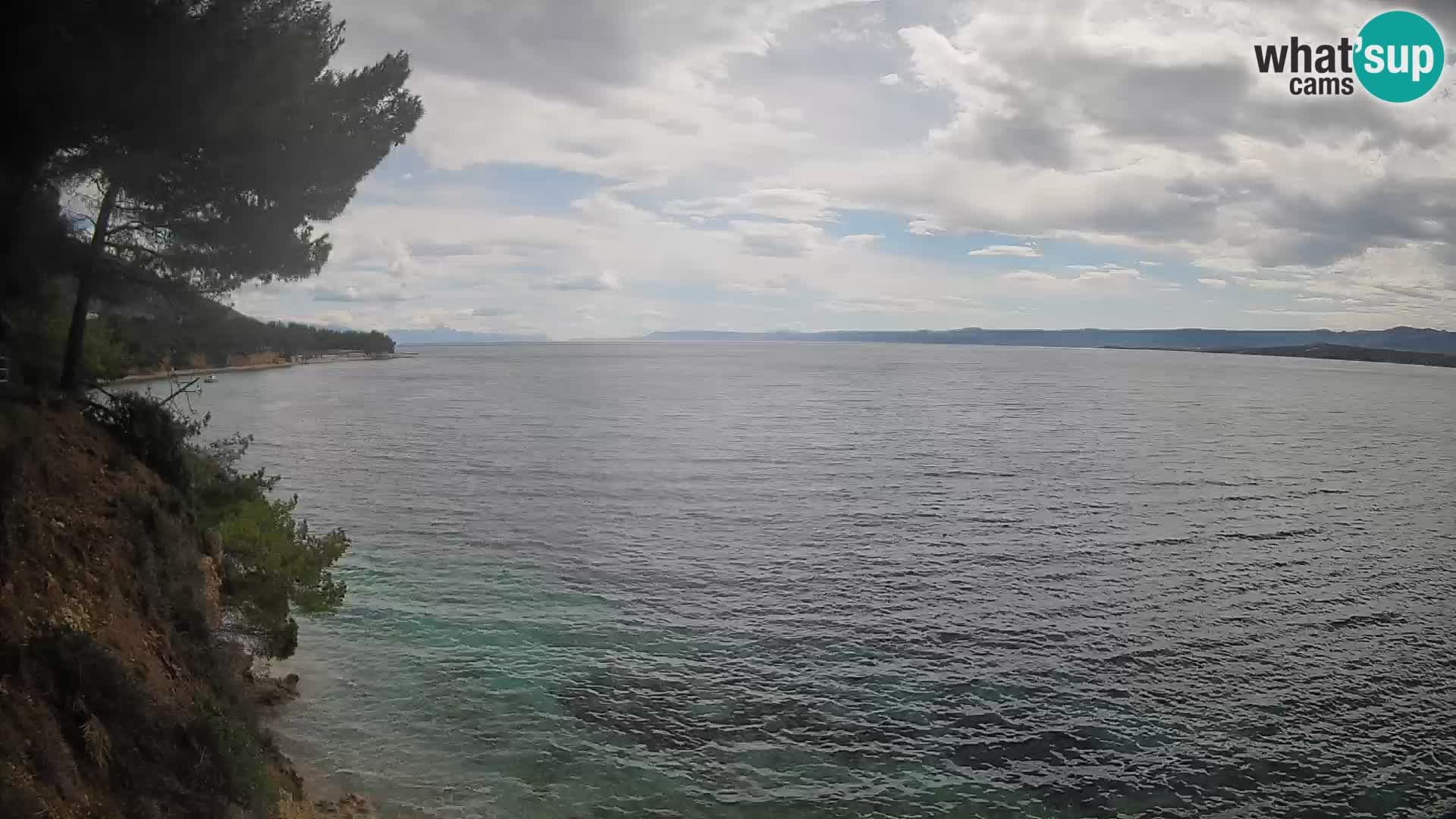 Webcam plage Potočine Bol – Vue en direct sur Borak Beach, île de Brač