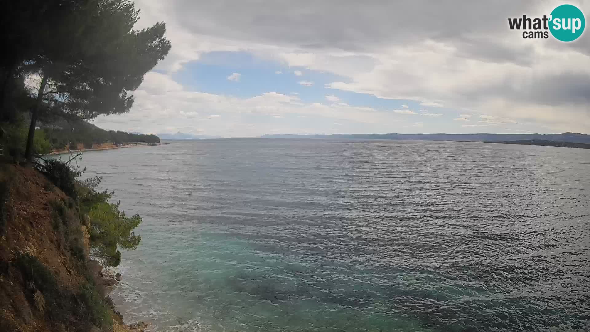 Webcam Potočine Beach Bol – Live View of Borak Beach, Brač Island