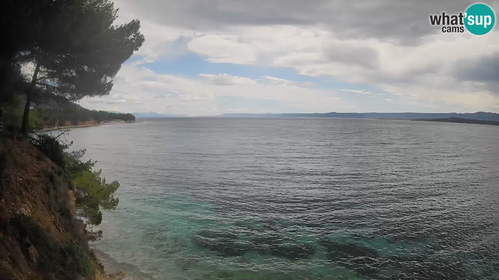 Webcam Playa Potočine Bol – Vista en vivo de Borak Beach, Isla de Brač