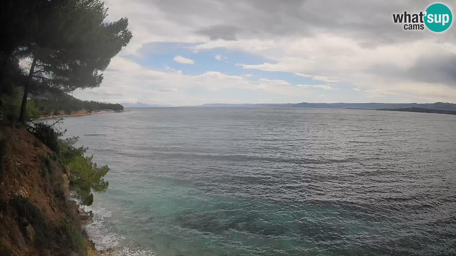 Webcam Potočine Beach Bol – Live View of Borak Beach, Brač Island