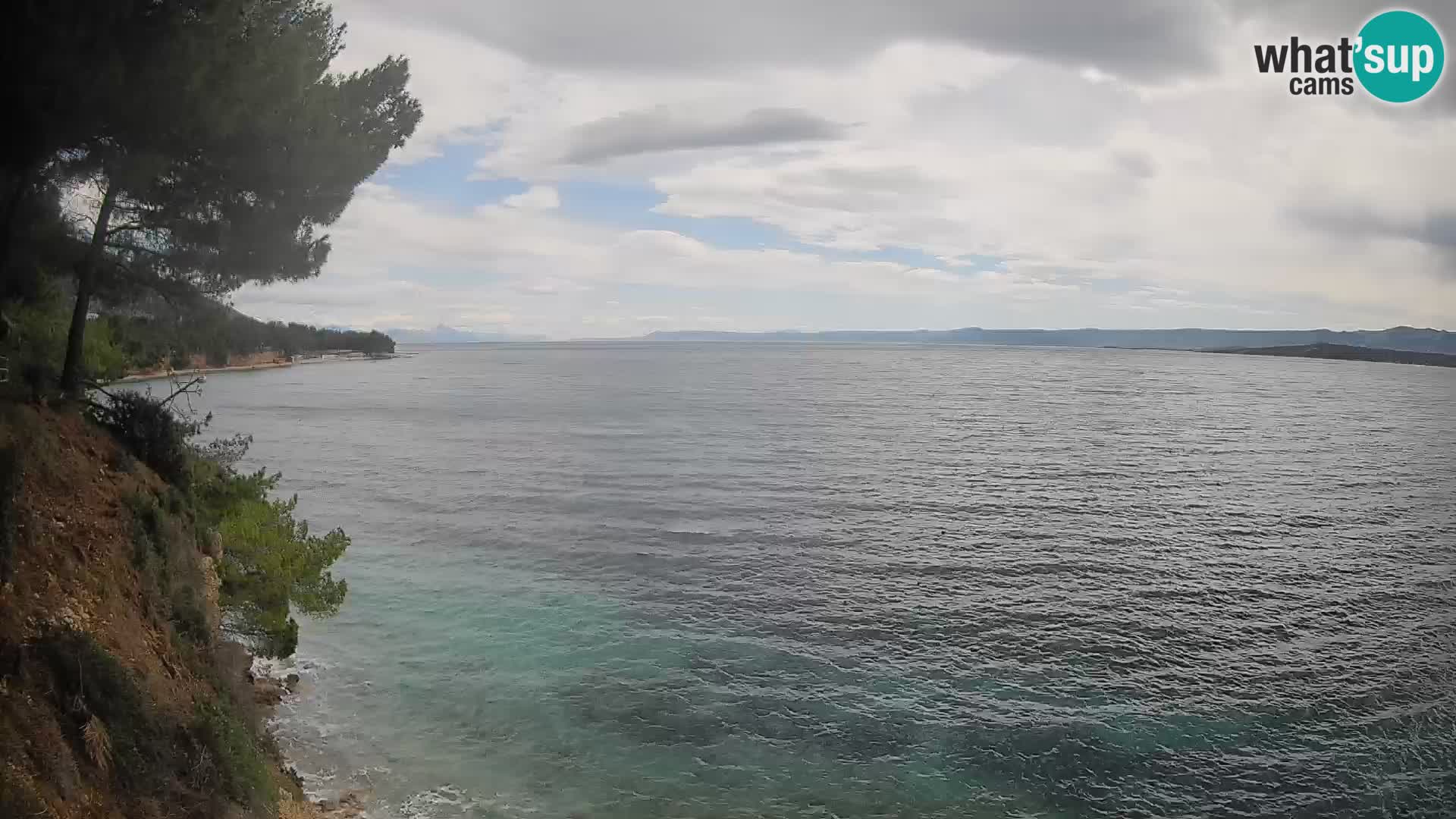 Webcam plage Potočine Bol – Vue en direct sur Borak Beach, île de Brač