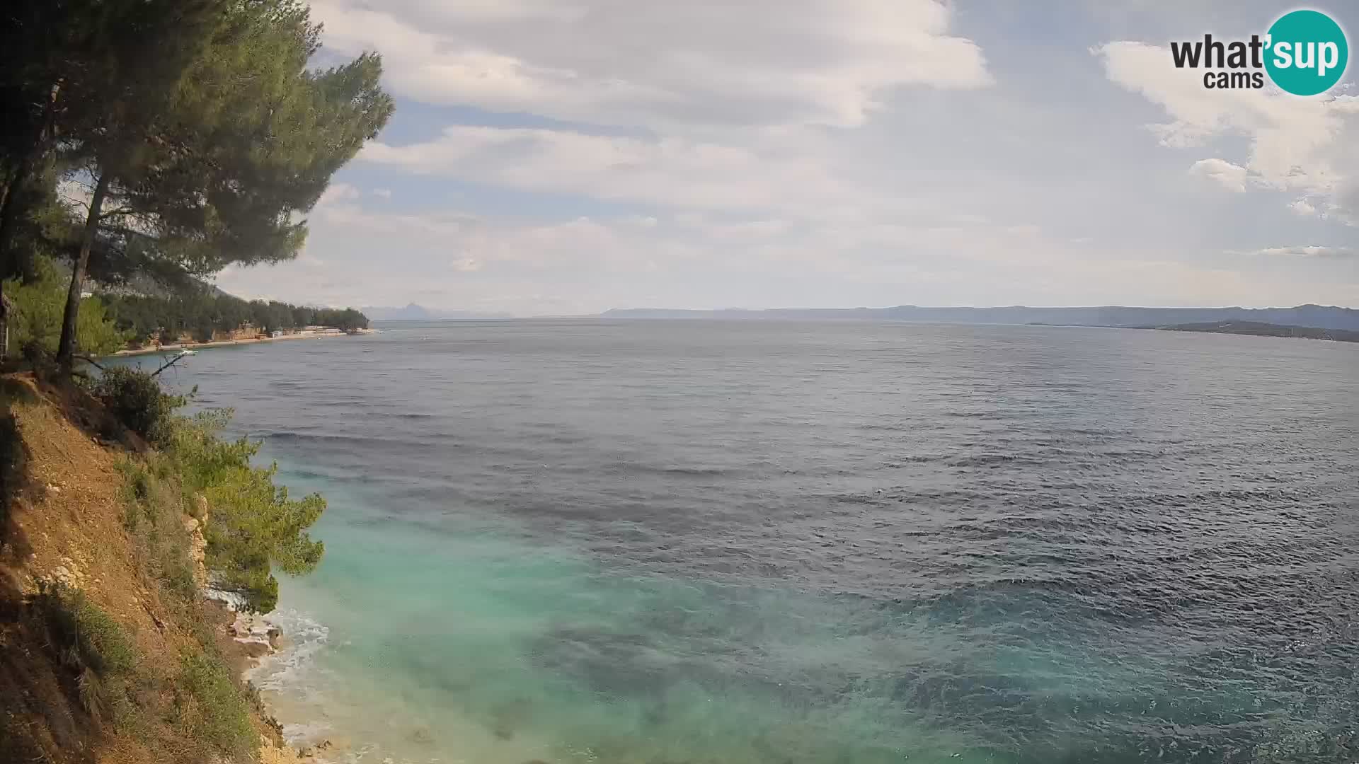 Webcam Strand Potočine Bol – Liveblick auf Borak Beach, Insel Brač