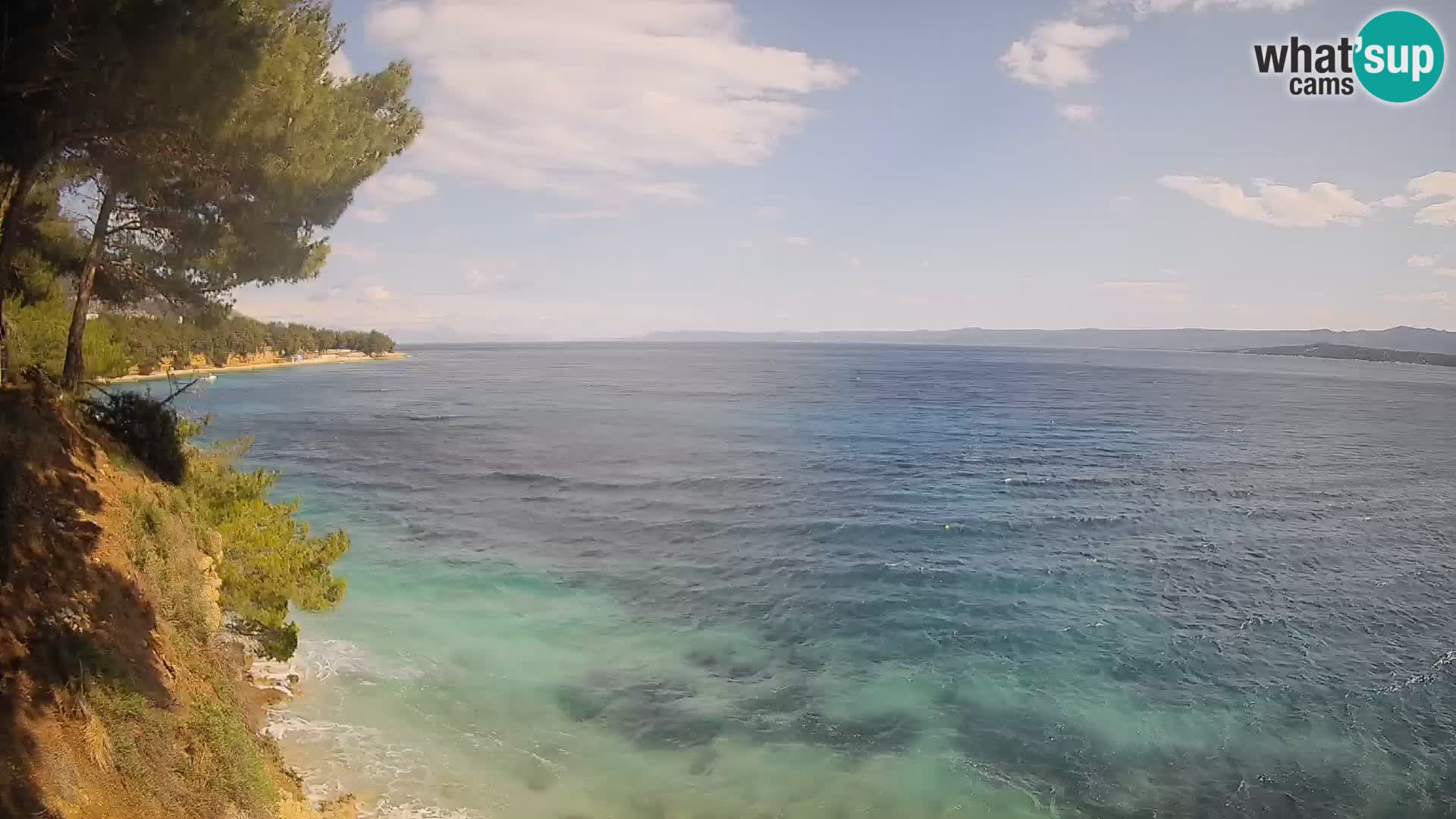 Webcam Potočine Beach Bol – Live View of Borak Beach, Brač Island