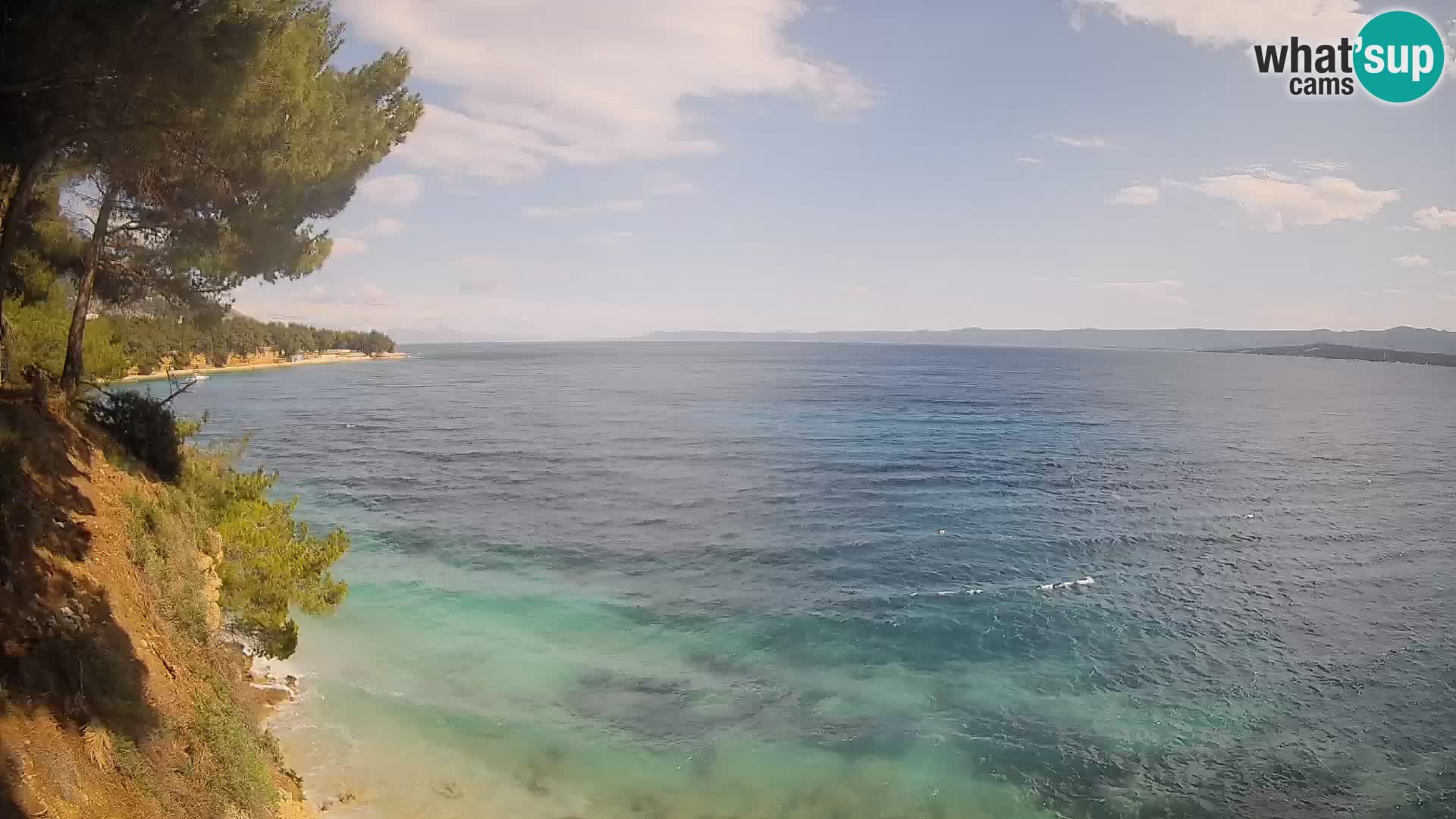Webcam Potočine Beach Bol – Live View of Borak Beach, Brač Island