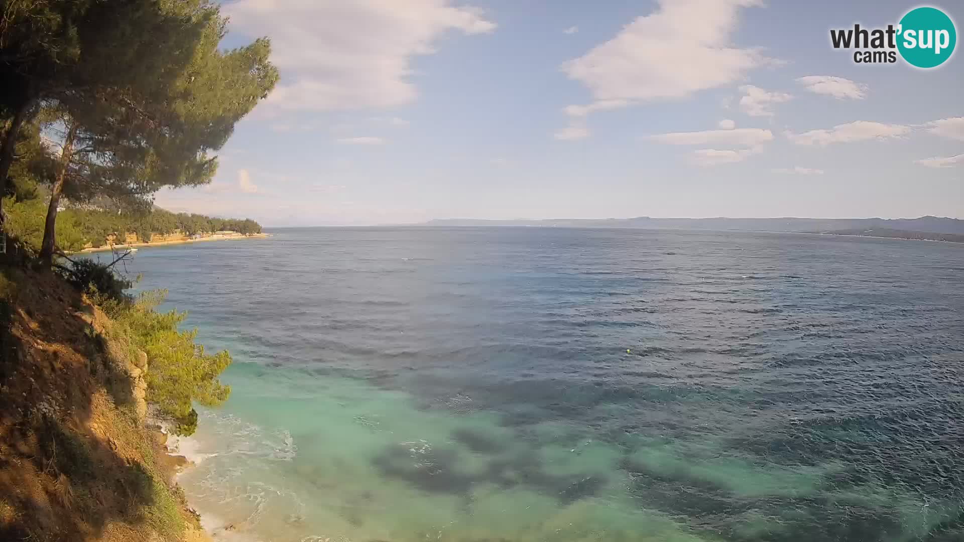 Webcam Playa Potočine Bol – Vista en vivo de Borak Beach, Isla de Brač