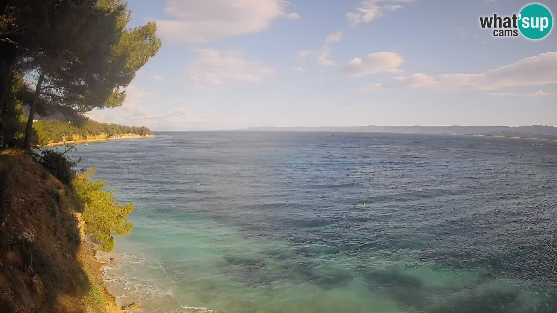 Webcam Potočine Beach Bol – Live View of Borak Beach, Brač Island