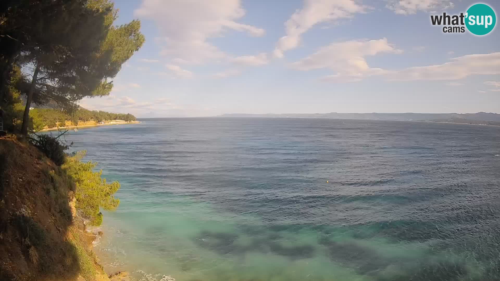 Webcam Potočine Beach Bol – Live View of Borak Beach, Brač Island