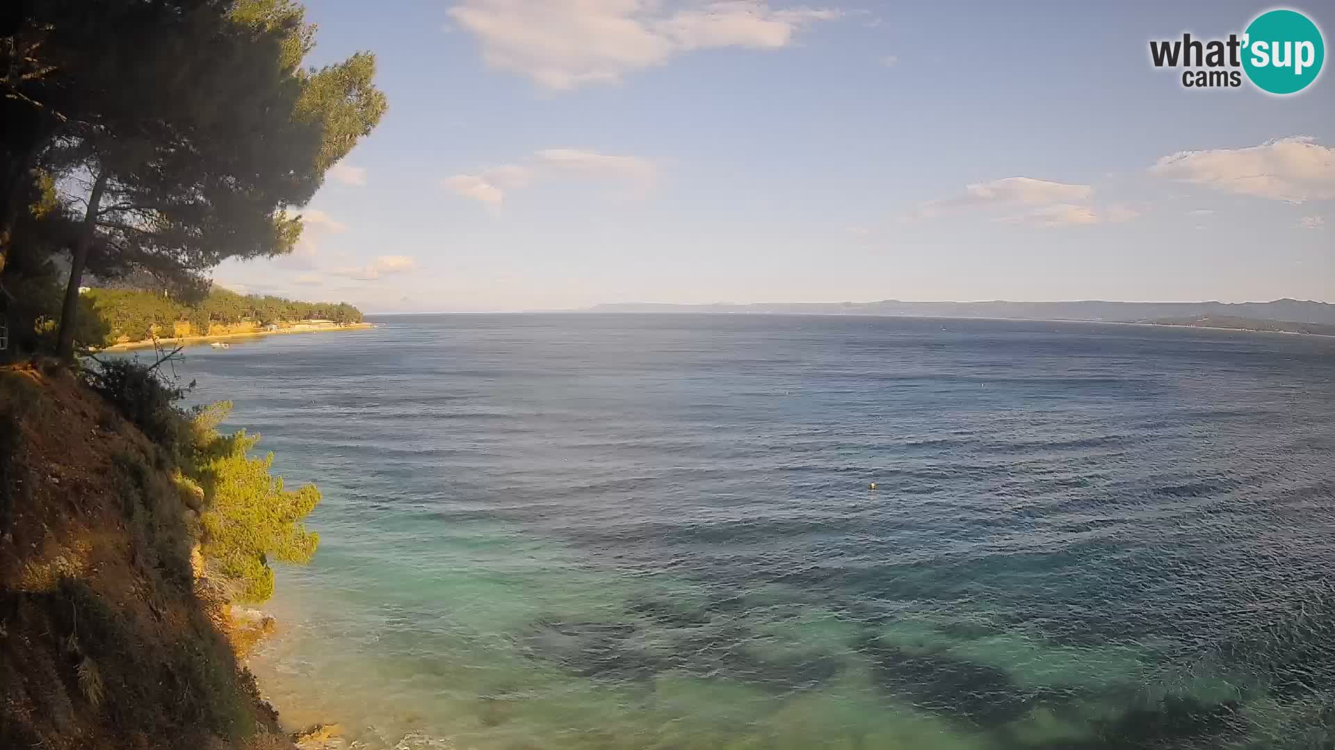 Webcam Strand Potočine Bol – Liveblick auf Borak Beach, Insel Brač