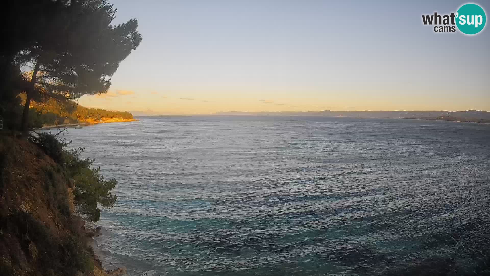 Webcam Strand Potočine Bol – Liveblick auf Borak Beach, Insel Brač