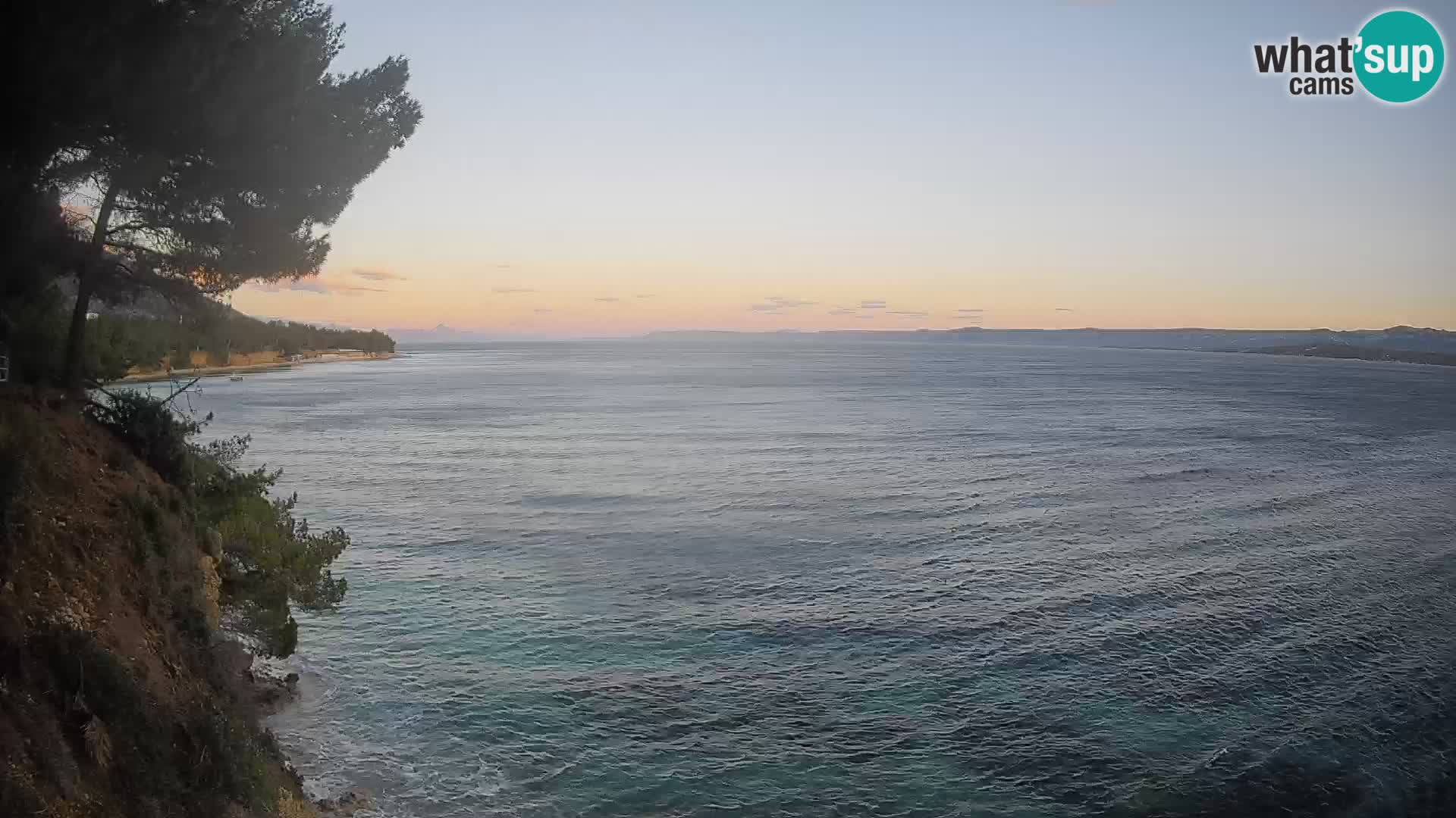Webcam Potočine Beach Bol – Live View of Borak Beach, Brač Island