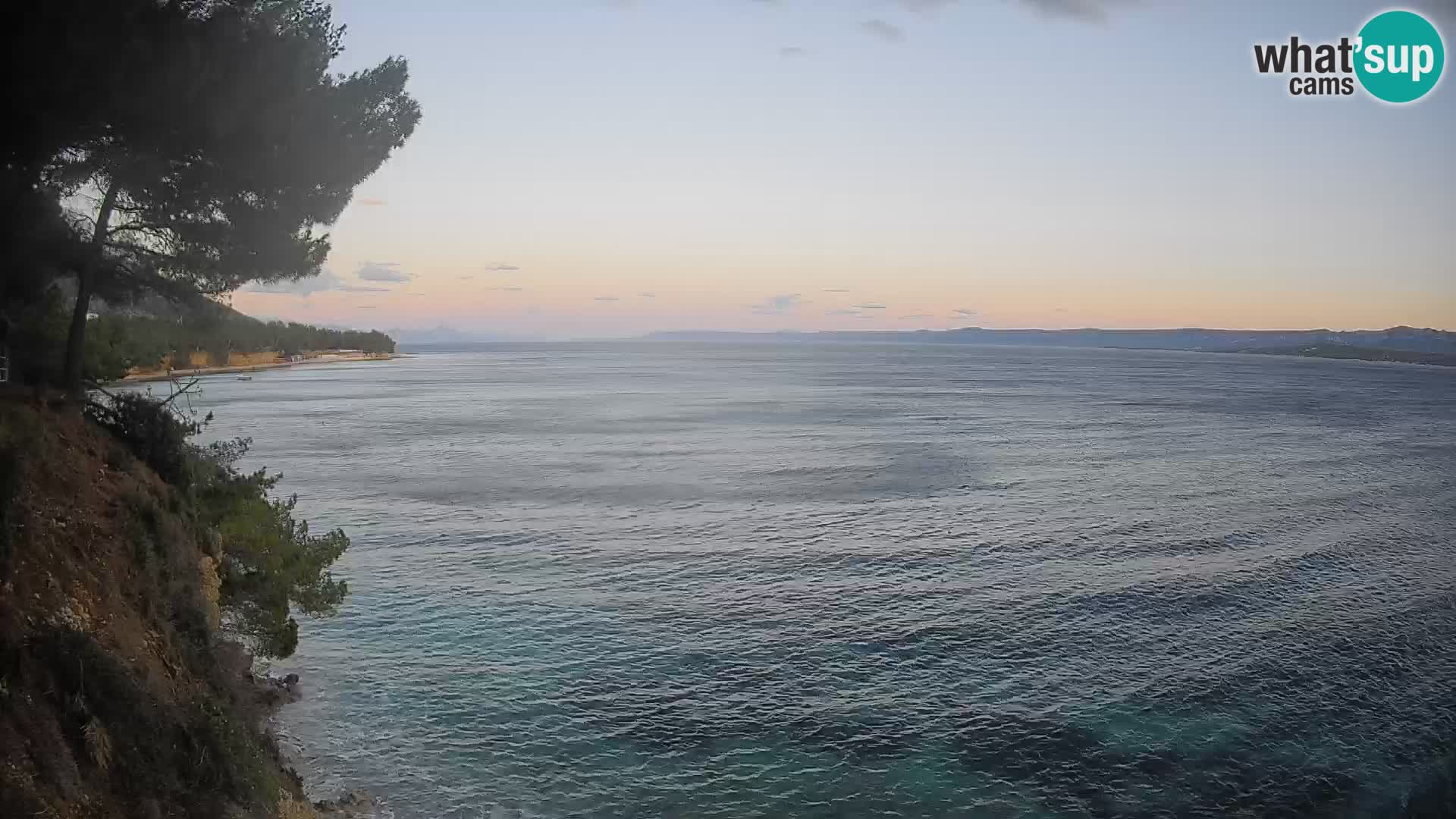 Webcam Potočine Beach Bol – Live View of Borak Beach, Brač Island