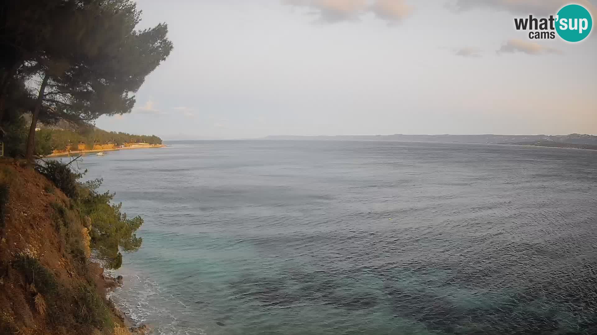Webcam plage Potočine Bol – Vue en direct sur Borak Beach, île de Brač