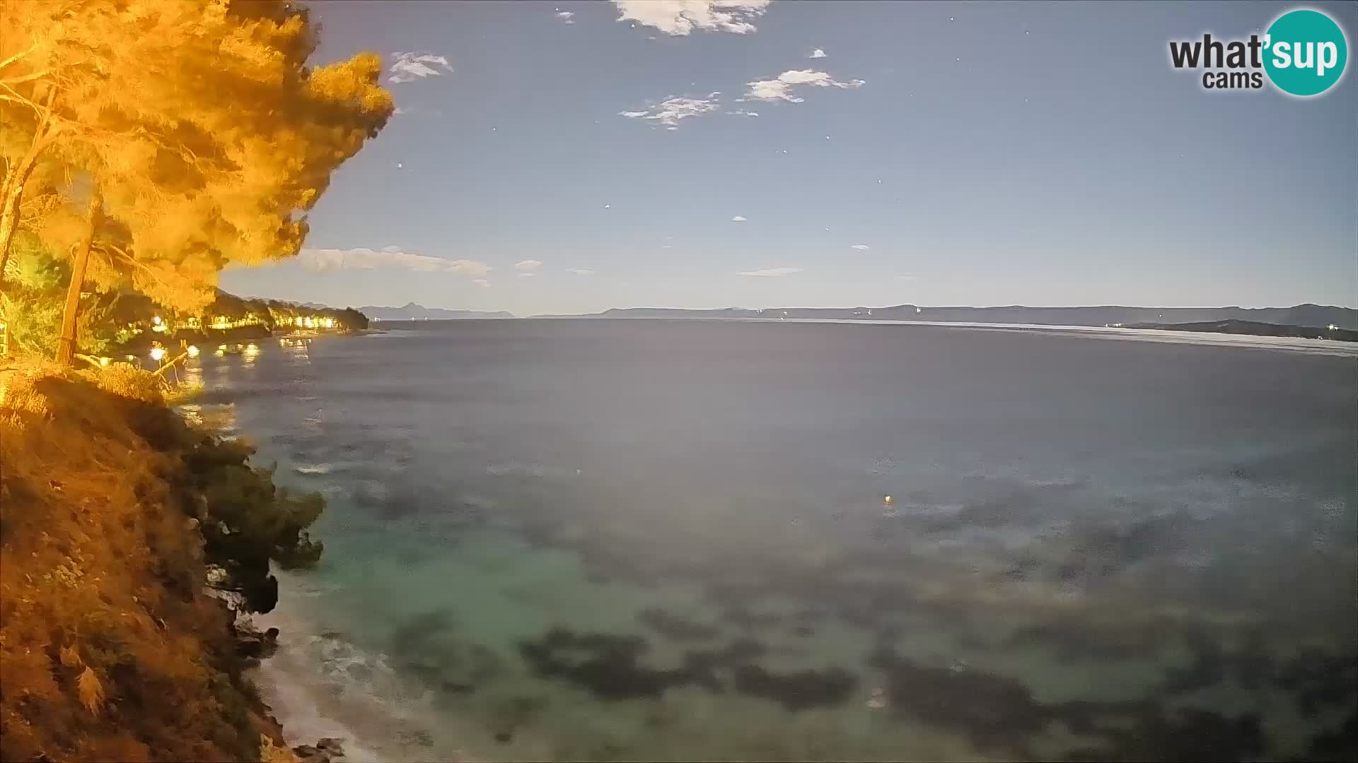 Webcam Potočine Beach Bol – Live View of Borak Beach, Brač Island