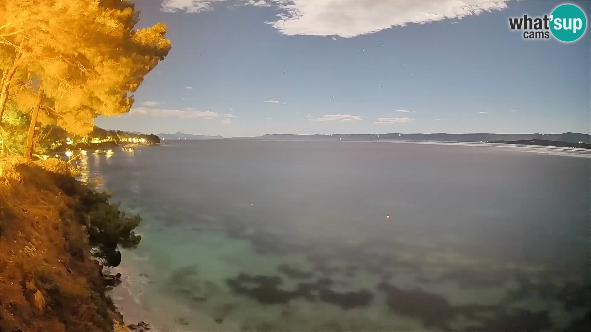 Webcam Potočine Beach Bol – Live View of Borak Beach, Brač Island