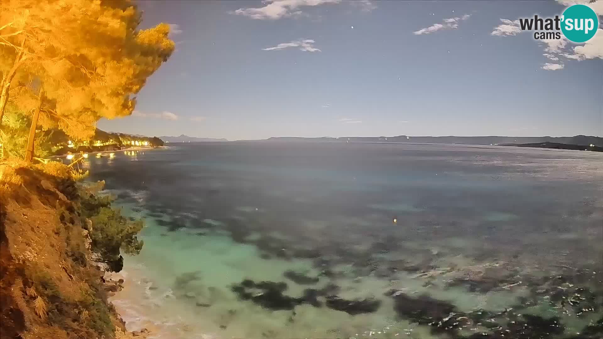 Webcam Potočine Beach Bol – Live View of Borak Beach, Brač Island