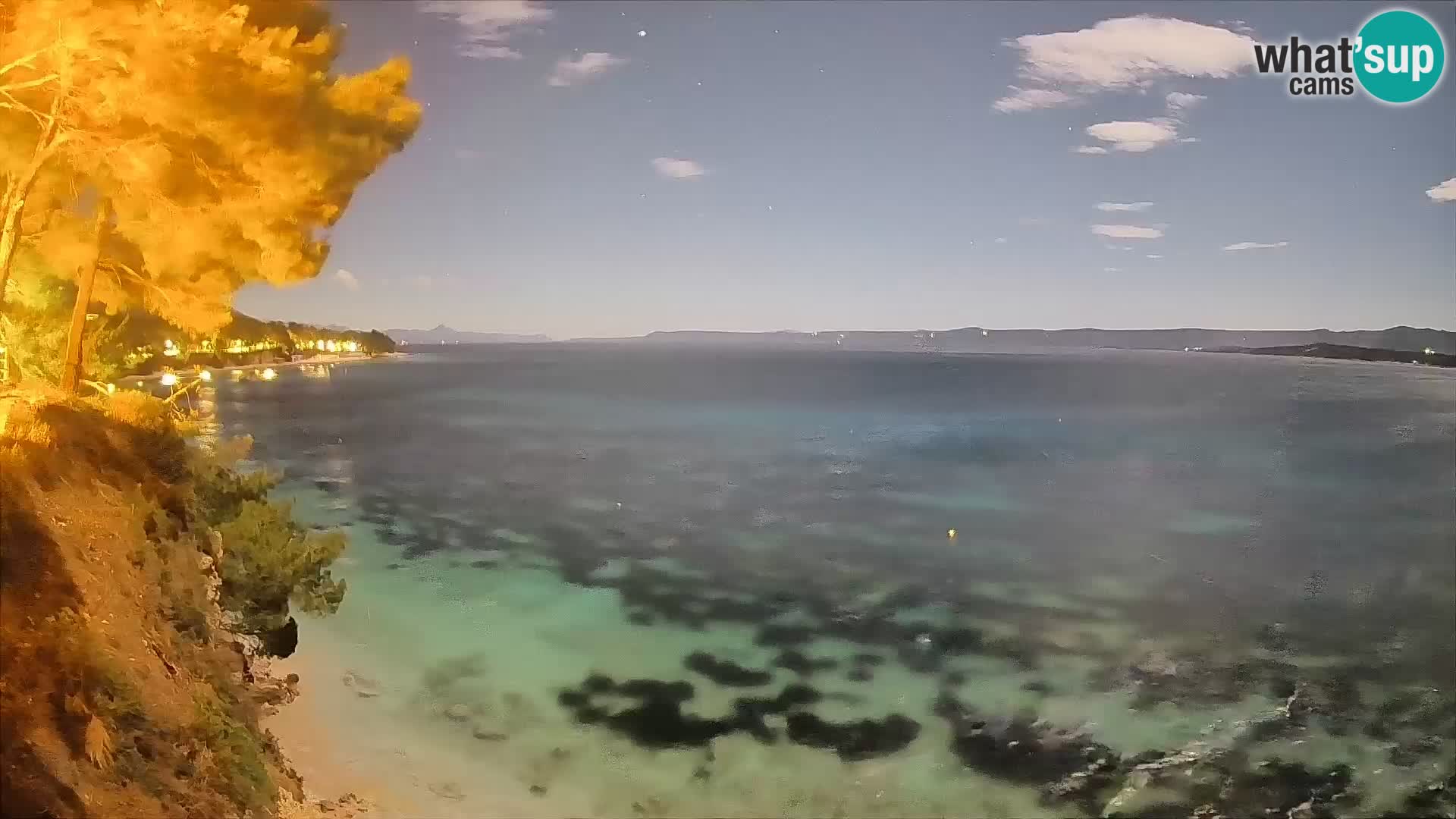 Webcam Potočine Beach Bol – Live View of Borak Beach, Brač Island