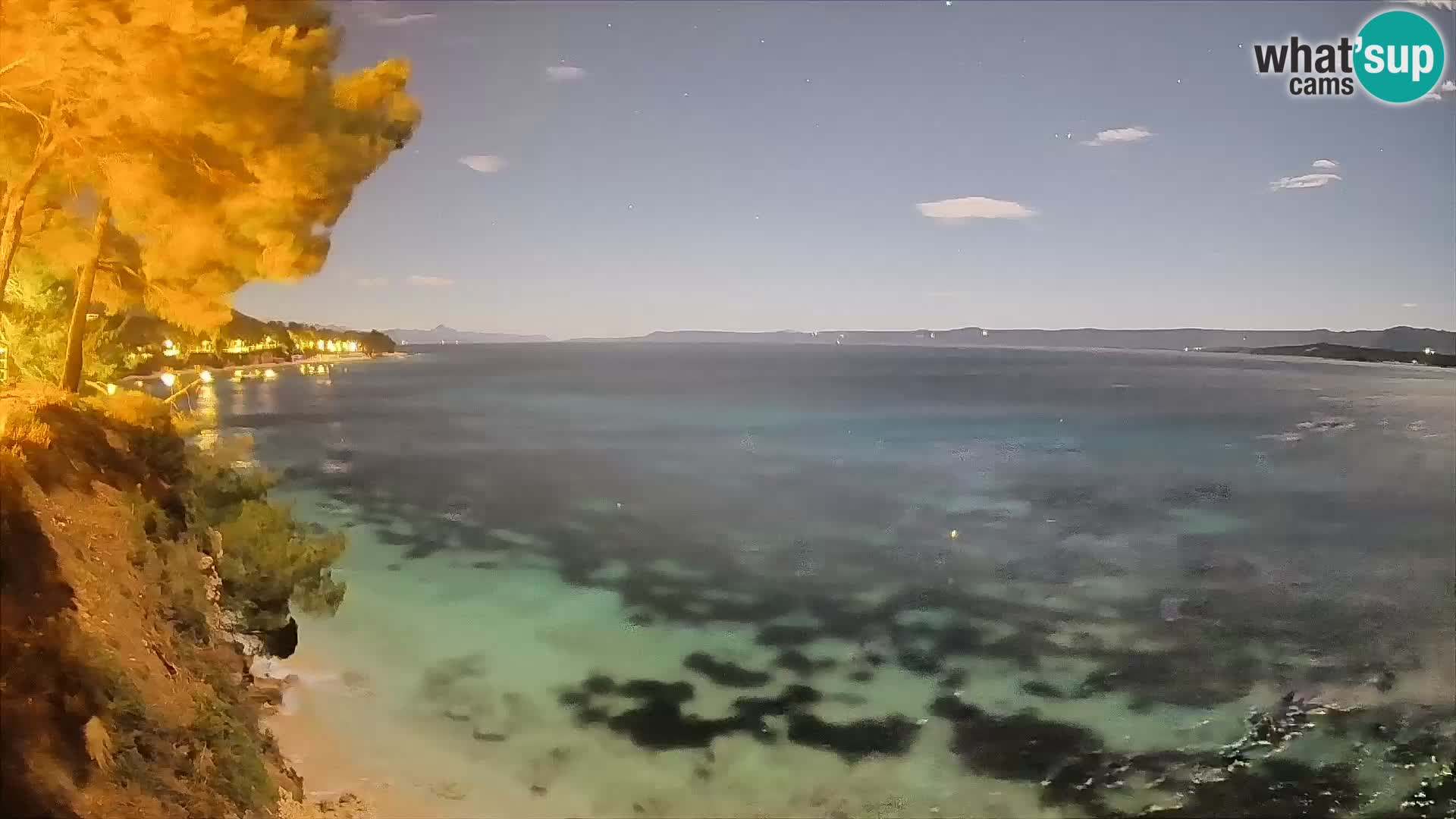 Webcam Potočine Beach Bol – Live View of Borak Beach, Brač Island