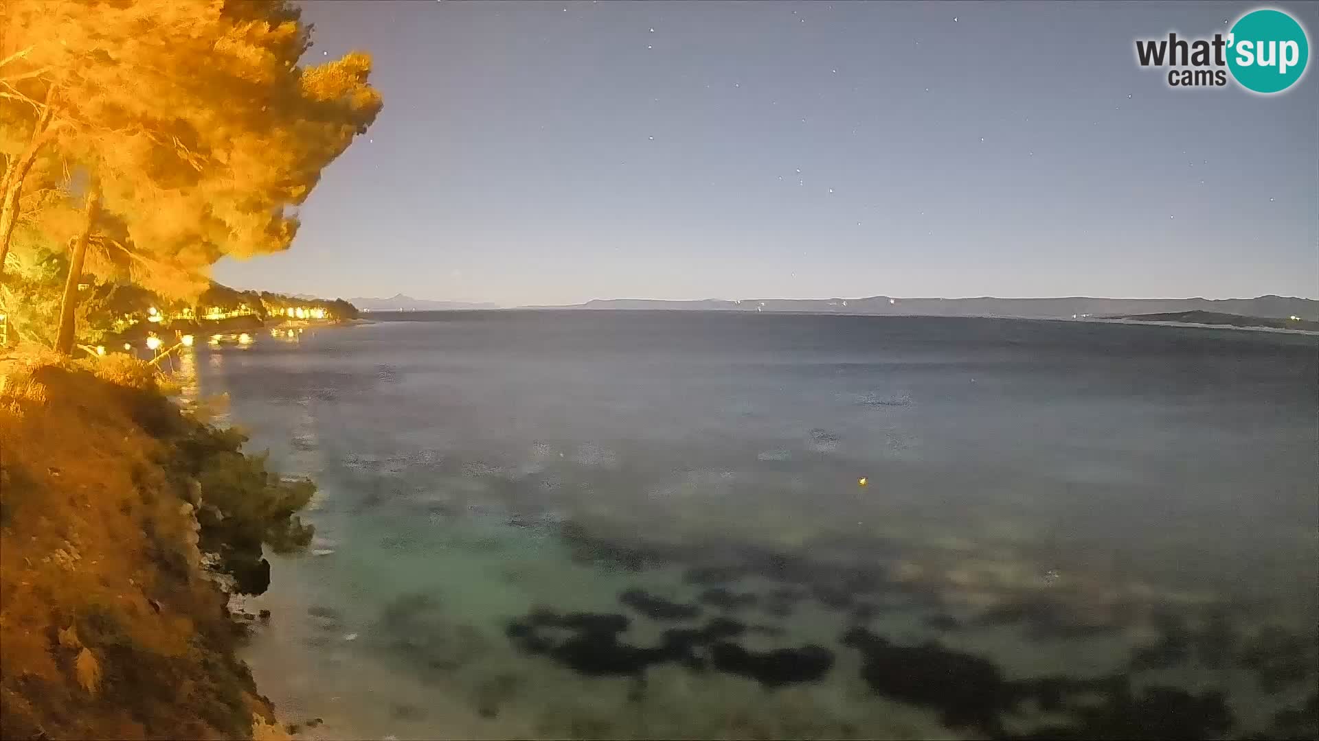 Webcam Strand Potočine Bol – Liveblick auf Borak Beach, Insel Brač