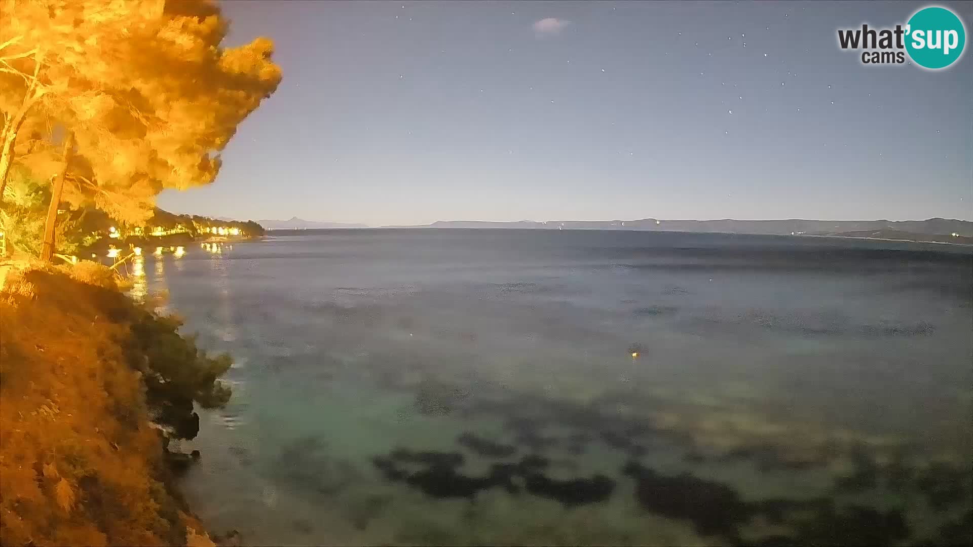 Webcam plage Potočine Bol – Vue en direct sur Borak Beach, île de Brač
