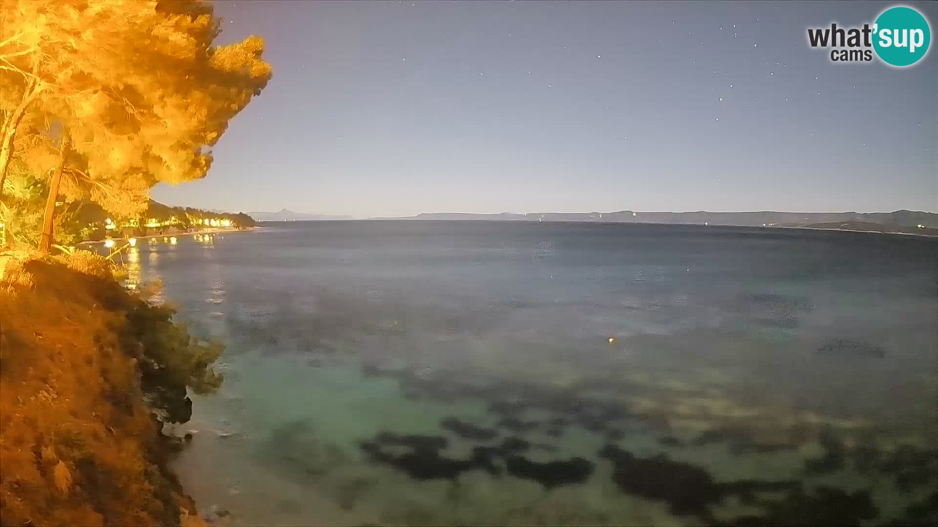 Webcam Potočine Beach Bol – Live View of Borak Beach, Brač Island