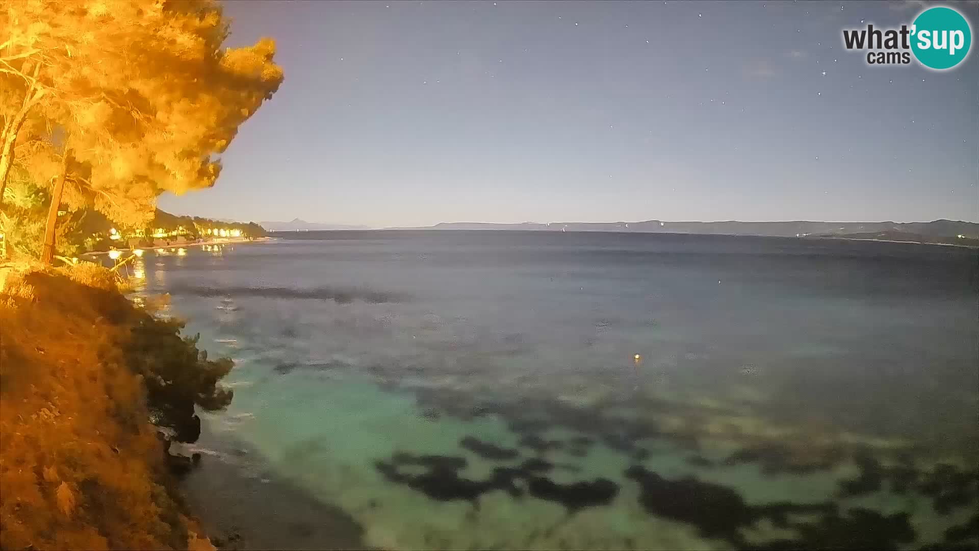 Webcam Strand Potočine Bol – Liveblick auf Borak Beach, Insel Brač