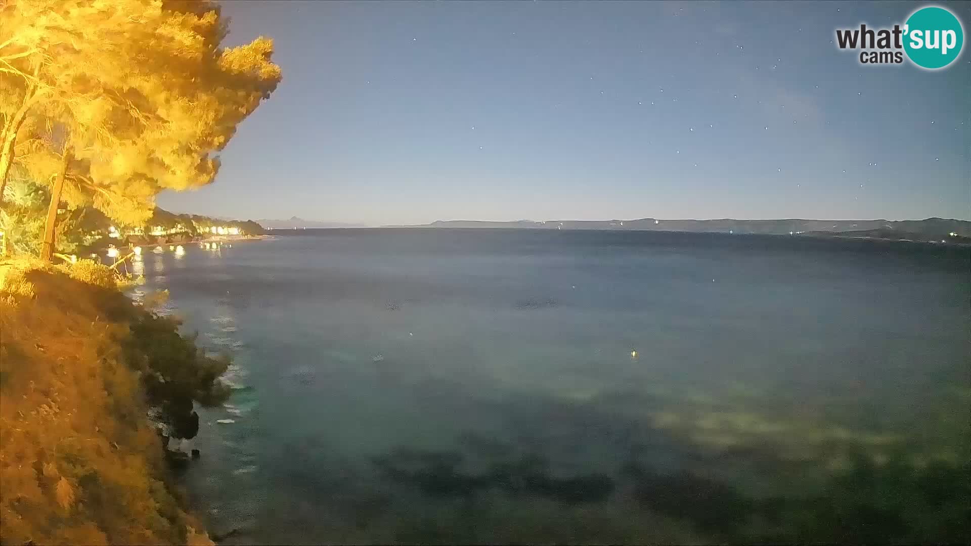 Webcam Strand Potočine Bol – Liveblick auf Borak Beach, Insel Brač