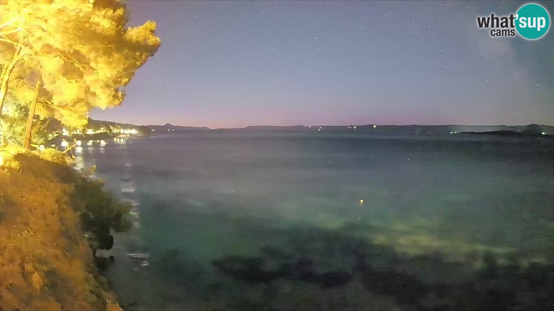 Webcam Strand Potočine Bol – Liveblick auf Borak Beach, Insel Brač
