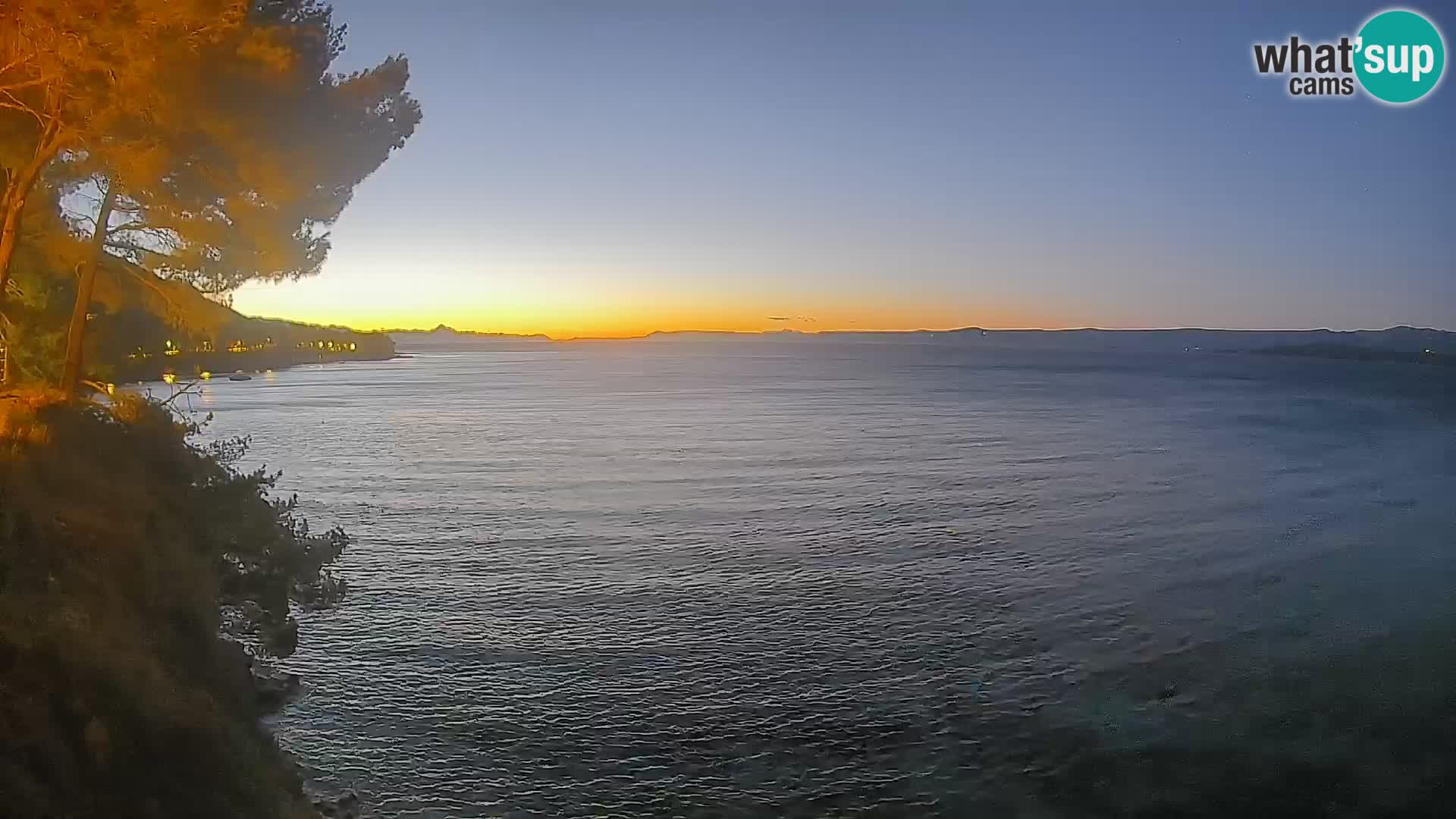 Webcam Potočine Beach Bol – Live View of Borak Beach, Brač Island