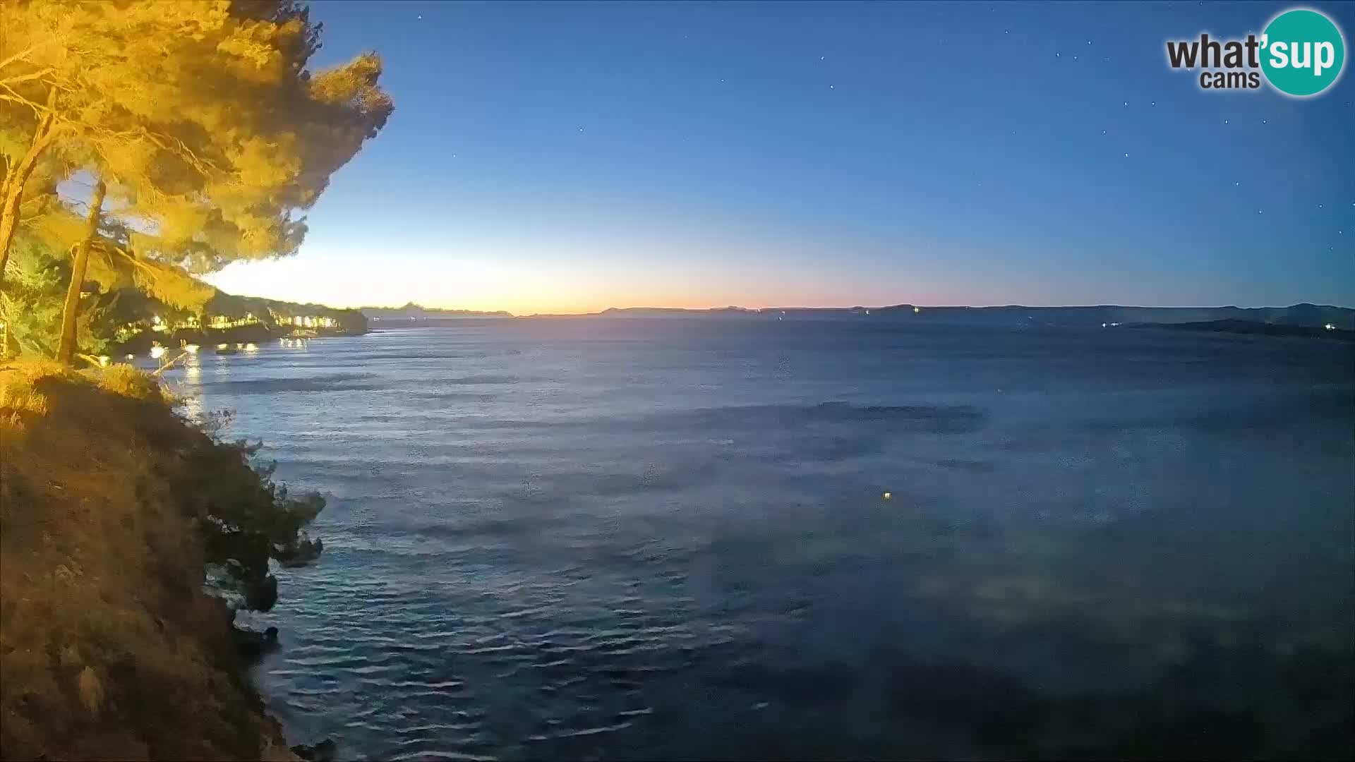 Webcam Potočine Beach Bol – Live View of Borak Beach, Brač Island