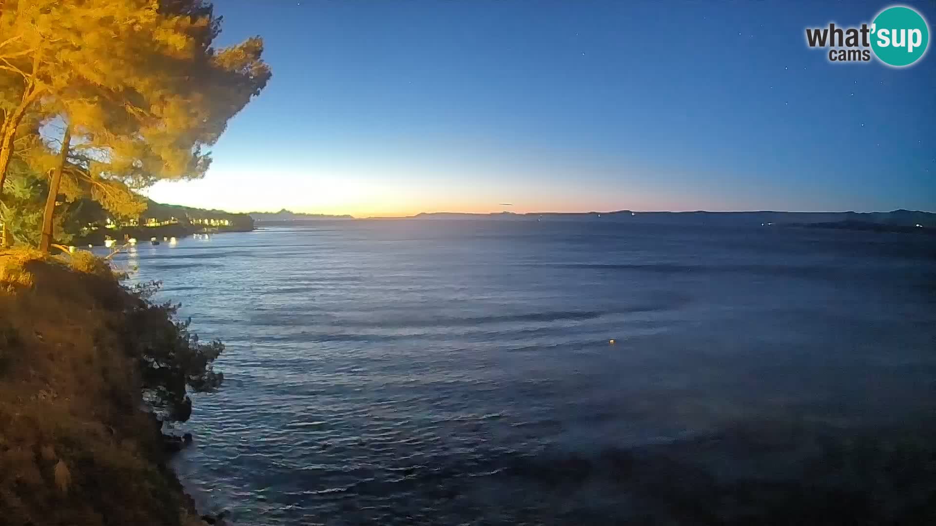 Webcam Potočine Beach Bol – Live View of Borak Beach, Brač Island