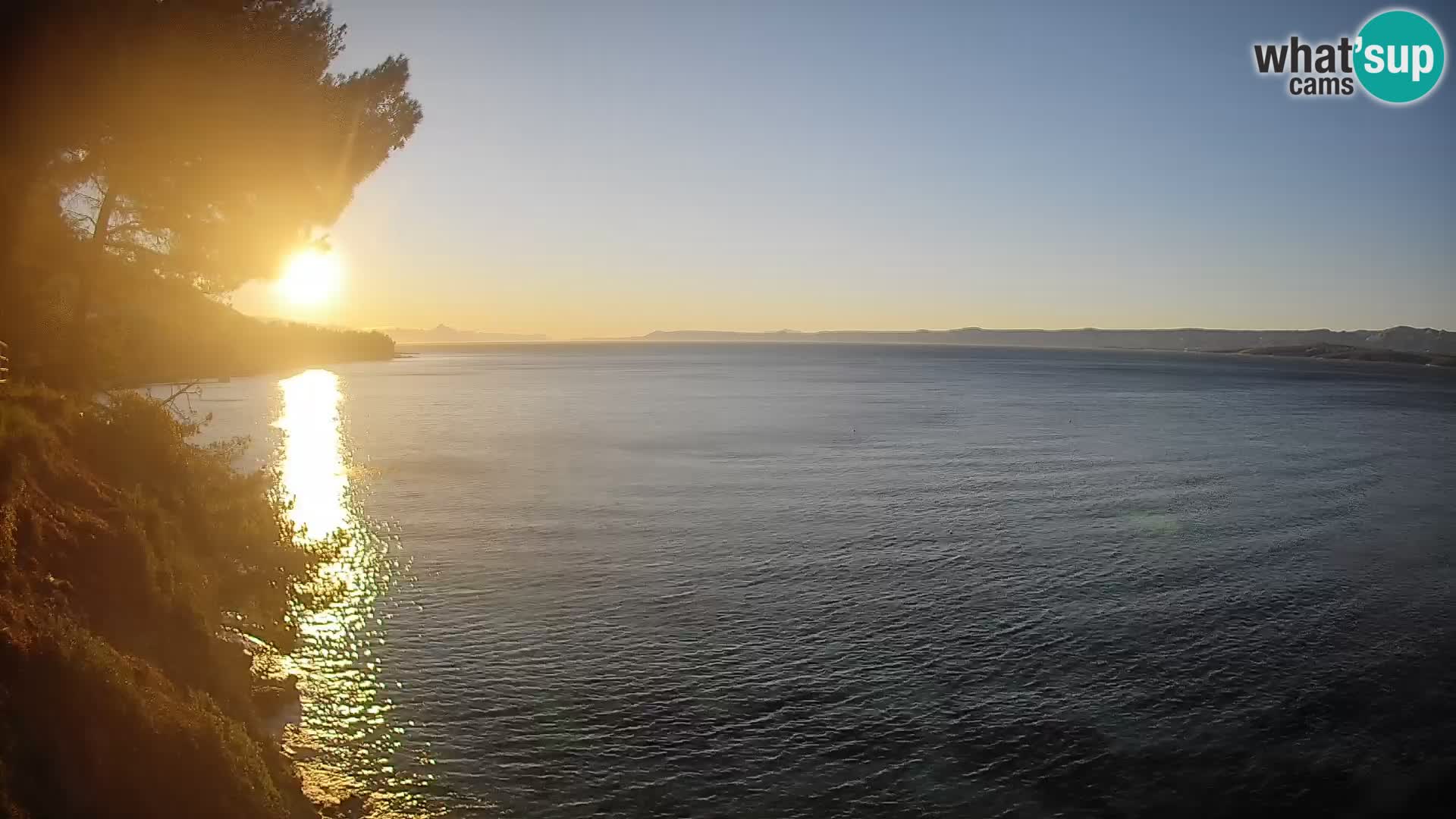 Webcam Strand Potočine Bol – Liveblick auf Borak Beach, Insel Brač