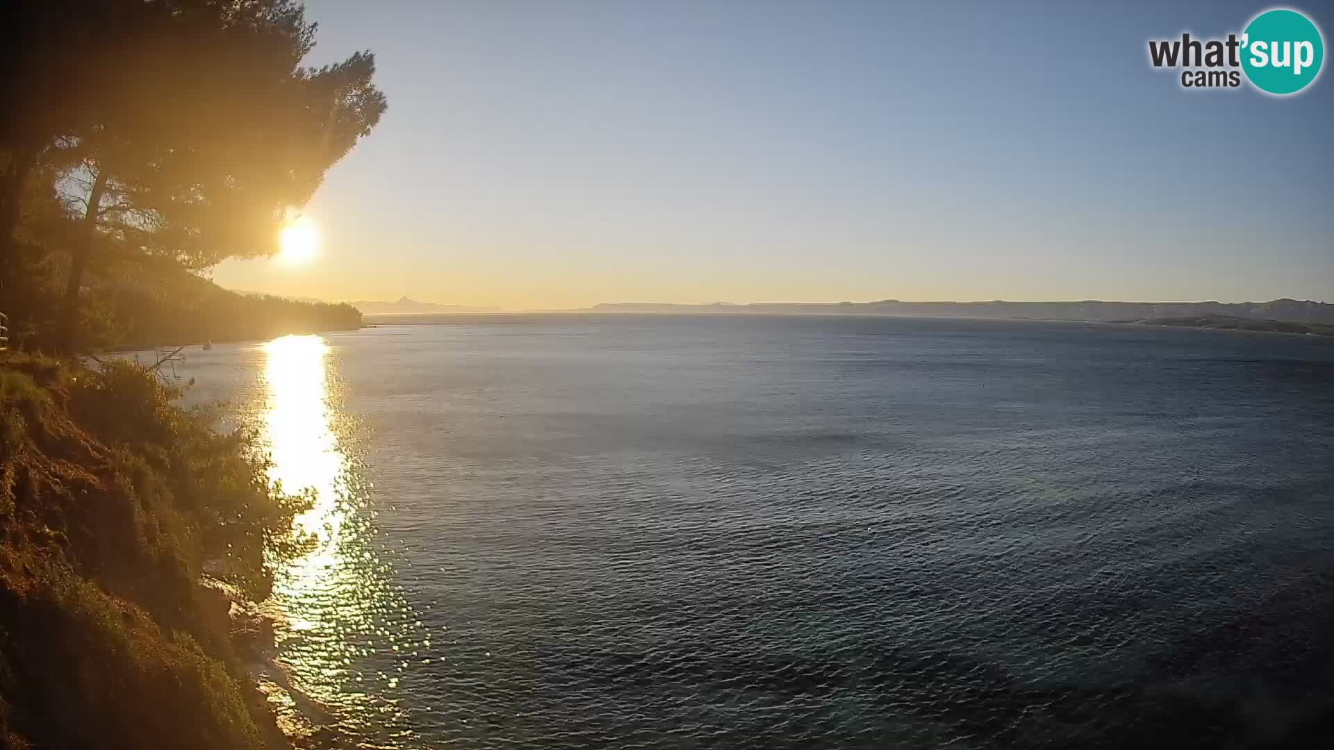 Webcam Potočine Beach Bol – Live View of Borak Beach, Brač Island
