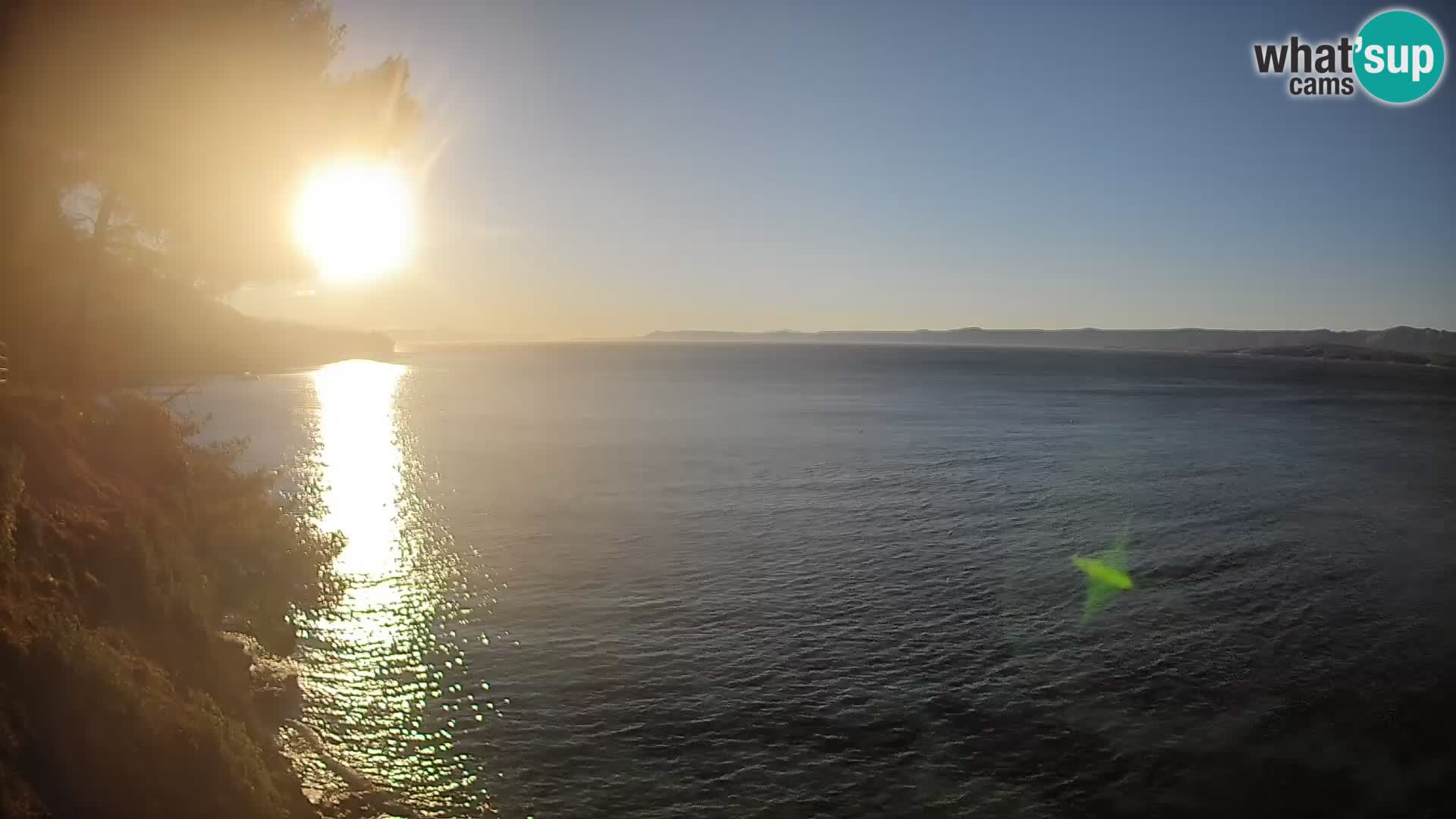 Webcam Potočine Beach Bol – Live View of Borak Beach, Brač Island