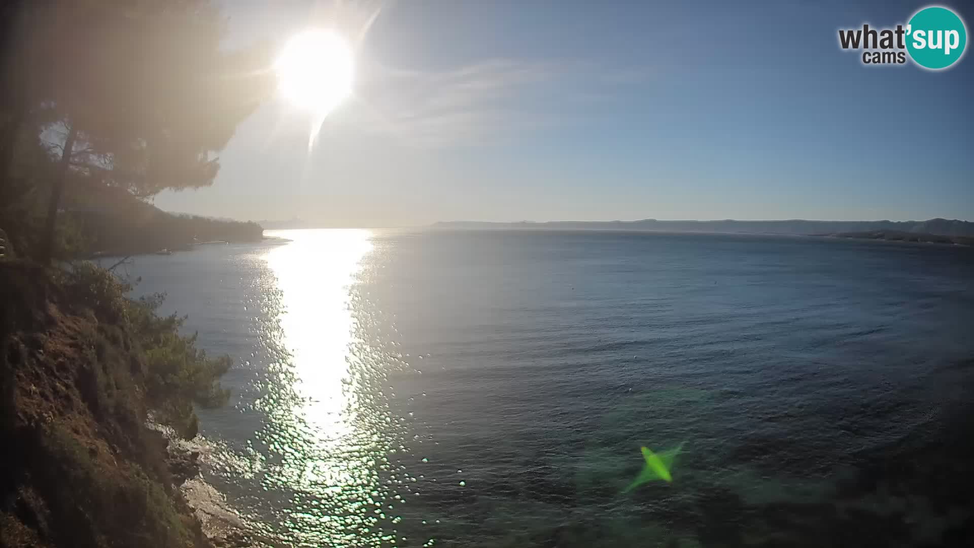 Webcam Strand Potočine Bol – Liveblick auf Borak Beach, Insel Brač