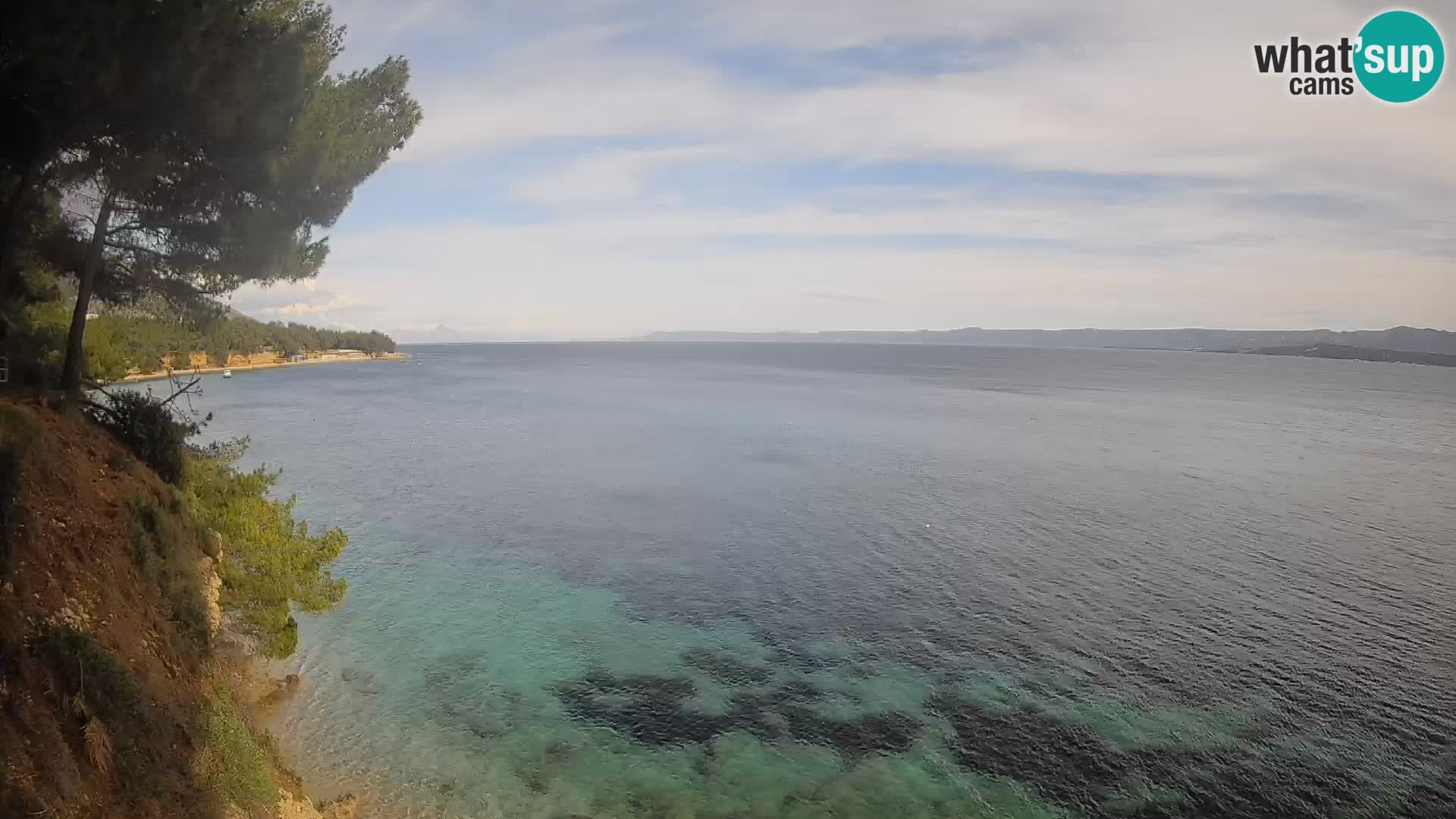 Webcam Strand Potočine Bol – Liveblick auf Borak Beach, Insel Brač