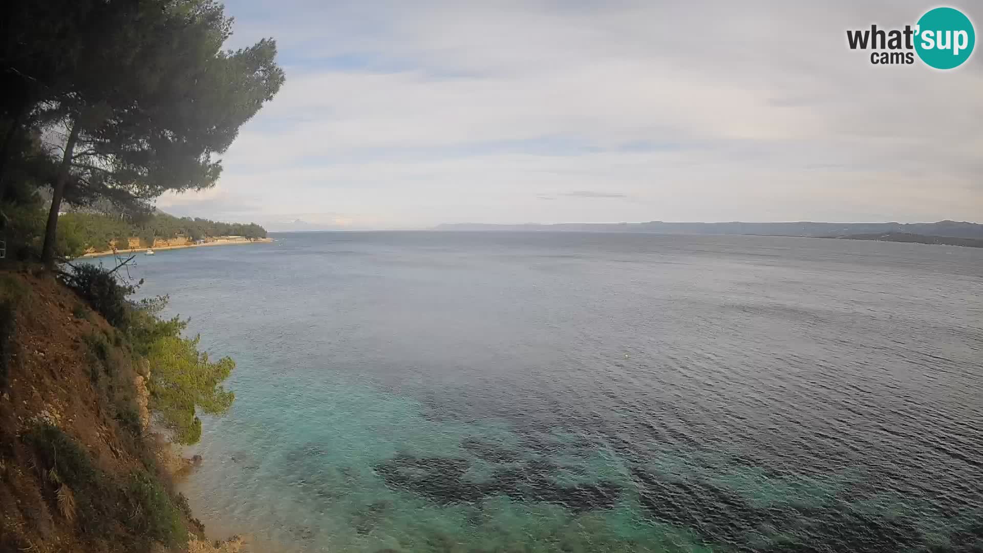 Webcam plage Potočine Bol – Vue en direct sur Borak Beach, île de Brač