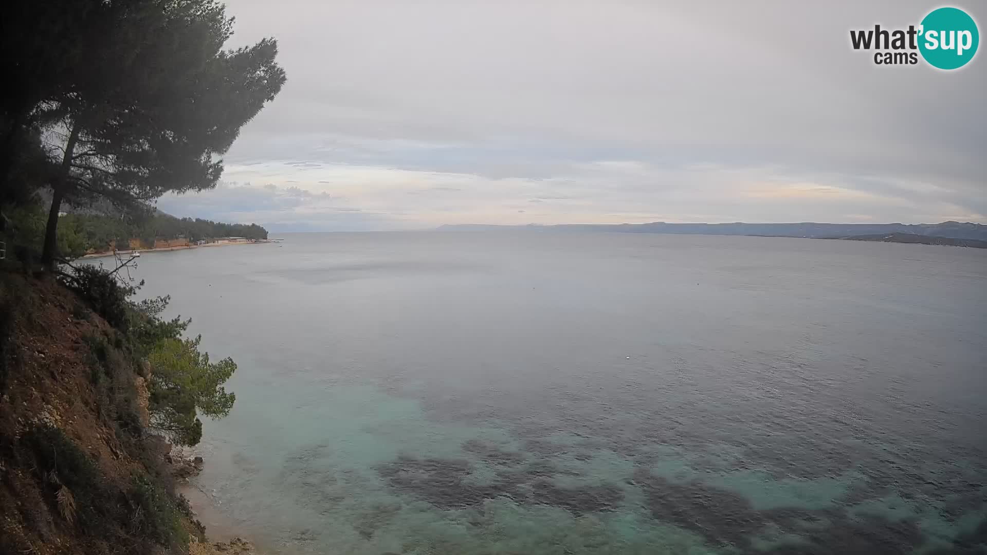 Webcam Potočine Beach Bol – Live View of Borak Beach, Brač Island