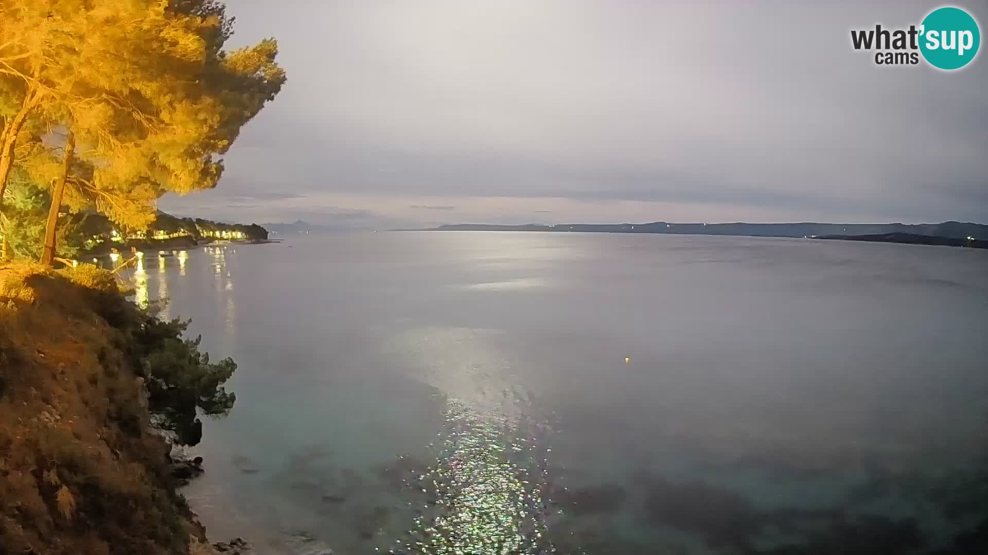Webcam Potočine Beach Bol – Live View of Borak Beach, Brač Island